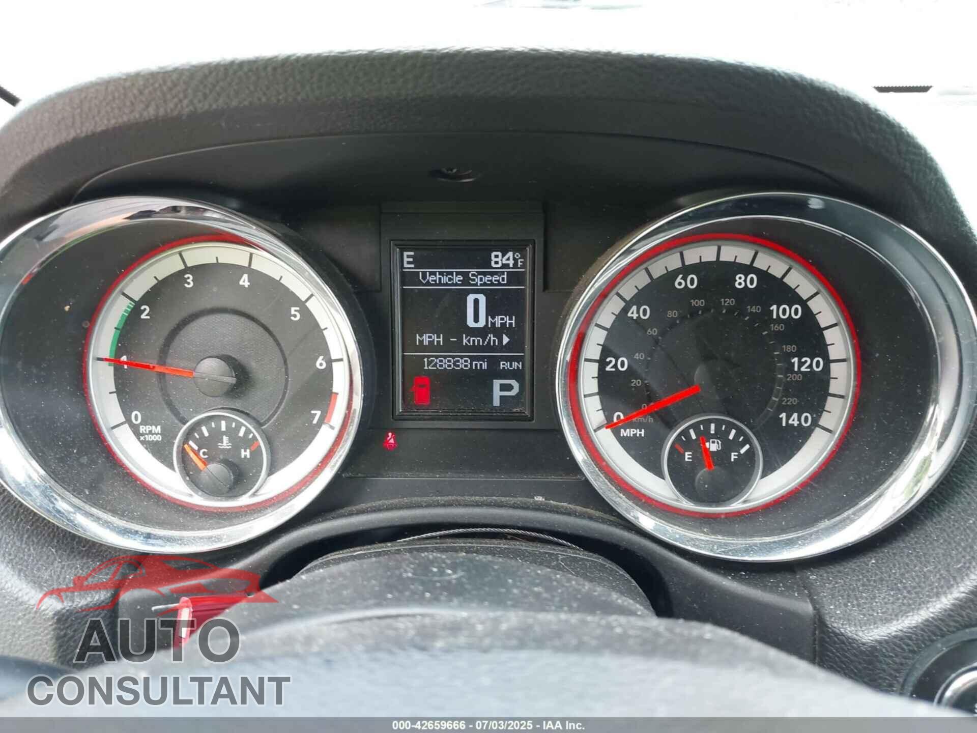 DODGE DURANGO 2012 - 1C4RDJDG3CC112772