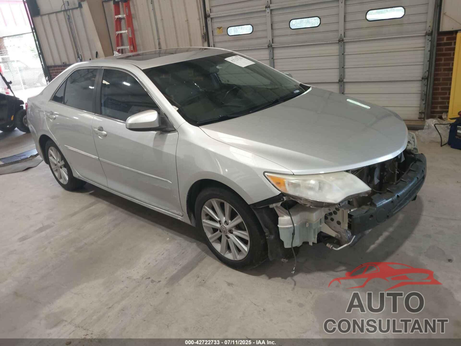 TOYOTA CAMRY 2012 - 4T1BK1FKXCU511676