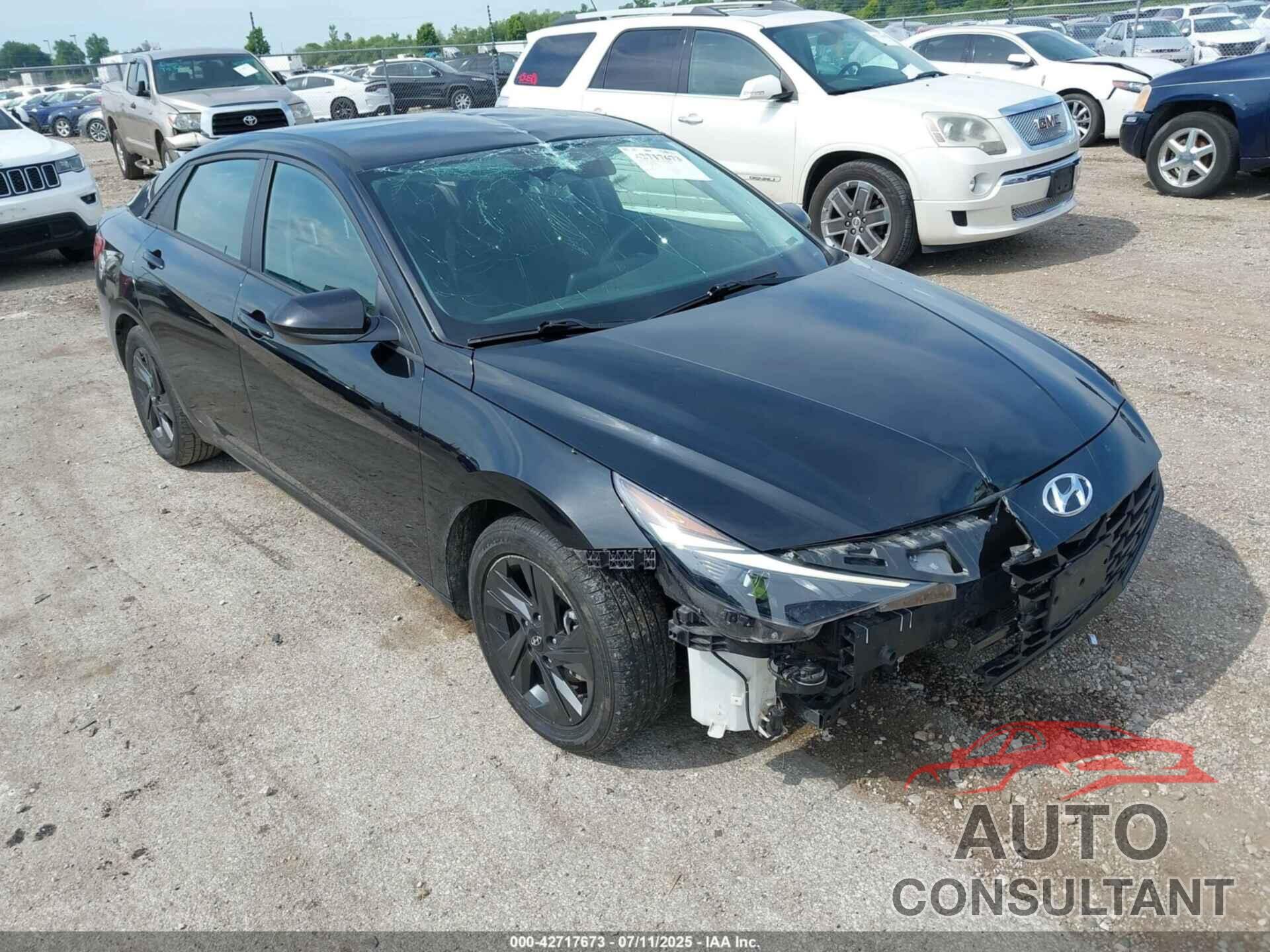 HYUNDAI ELANTRA HYBRID 2021 - KMHLM4AJXMU003983