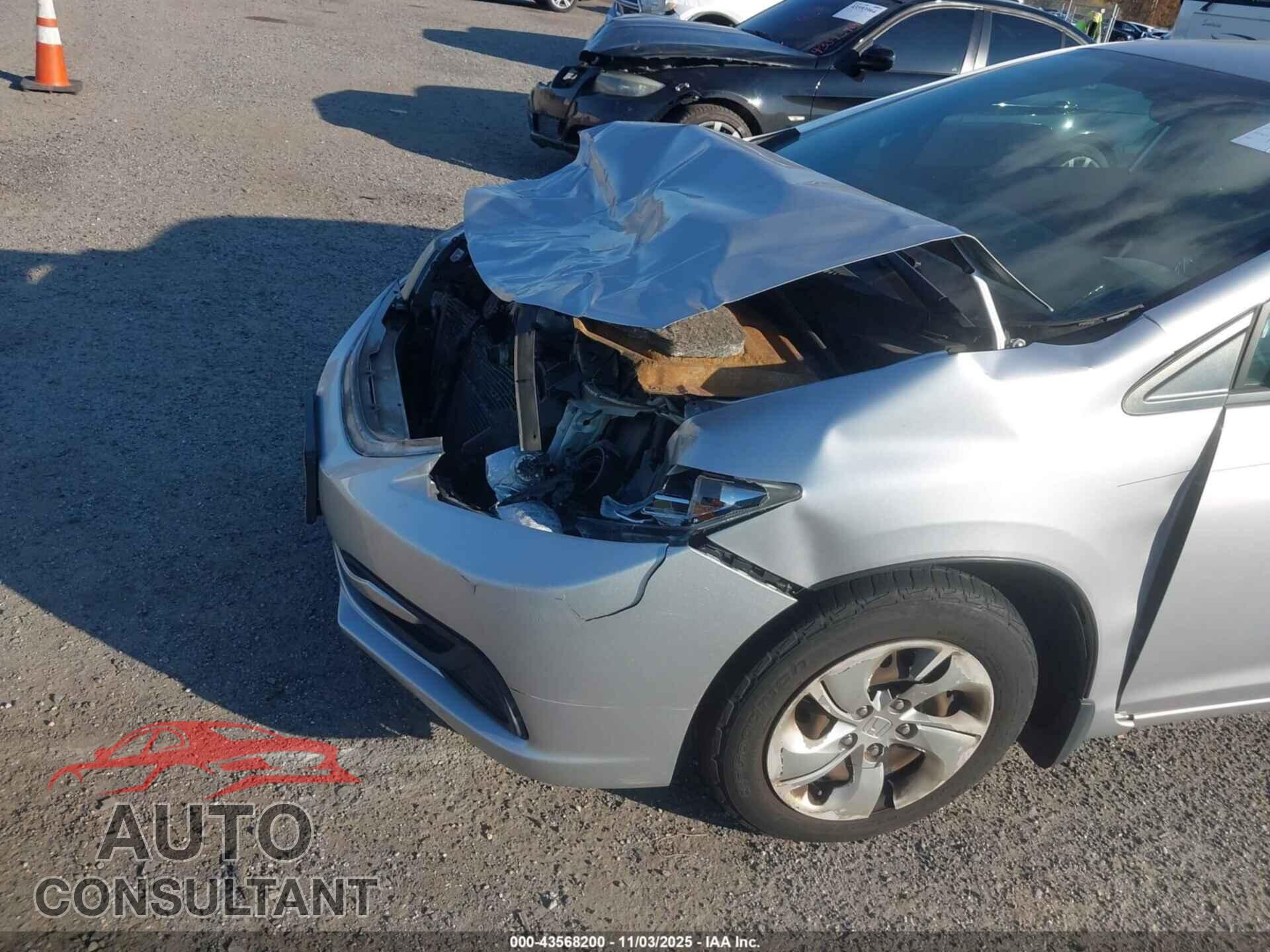 HONDA CIVIC 2014 - 19XFB2F54EE231484