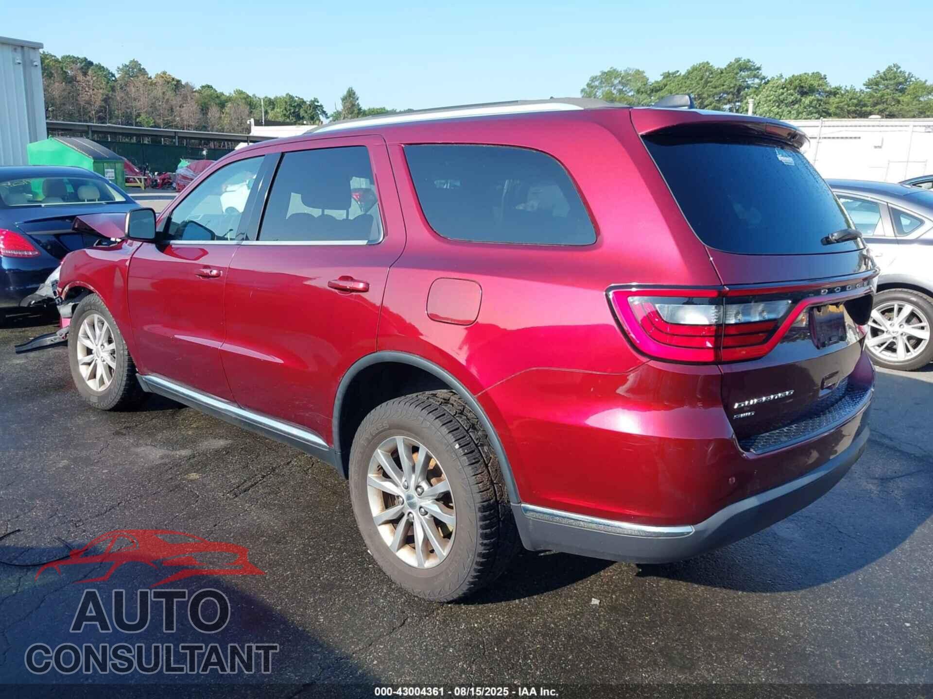 DODGE DURANGO 2017 - 1C4RDJAG9HC629859