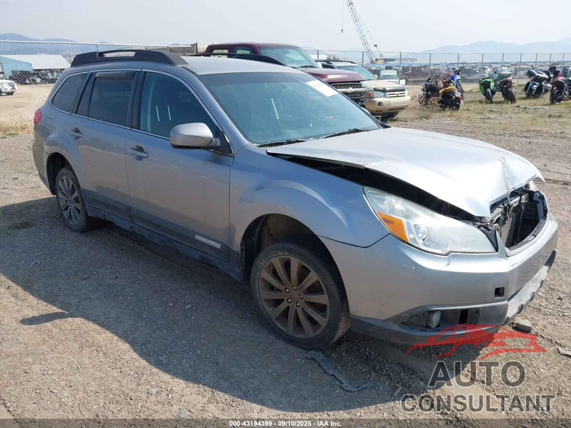 SUBARU OUTBACK 2011 - 4S4BRCCC1B3376354