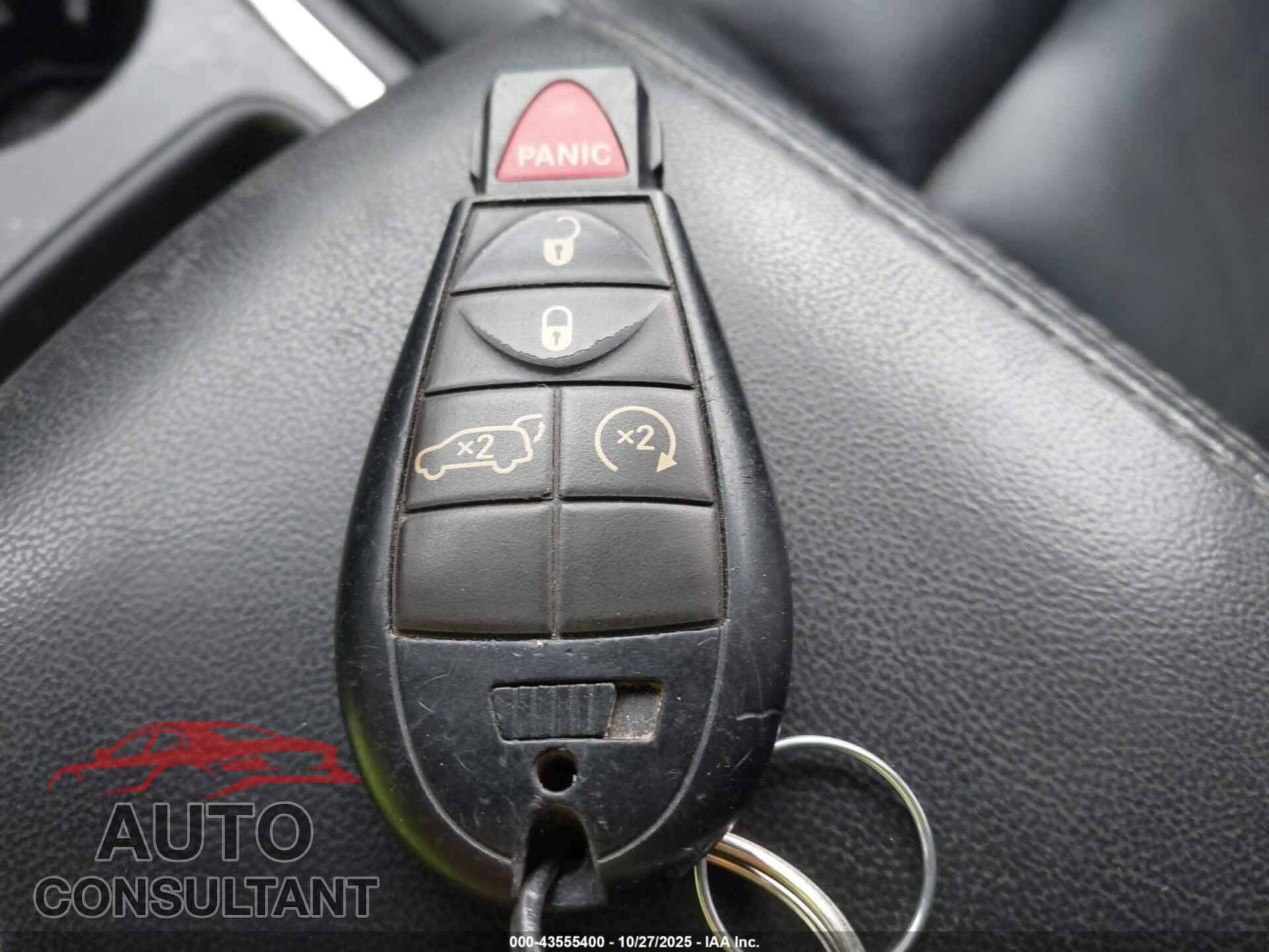 DODGE DURANGO 2012 - 1C4RDHDG8CC206624