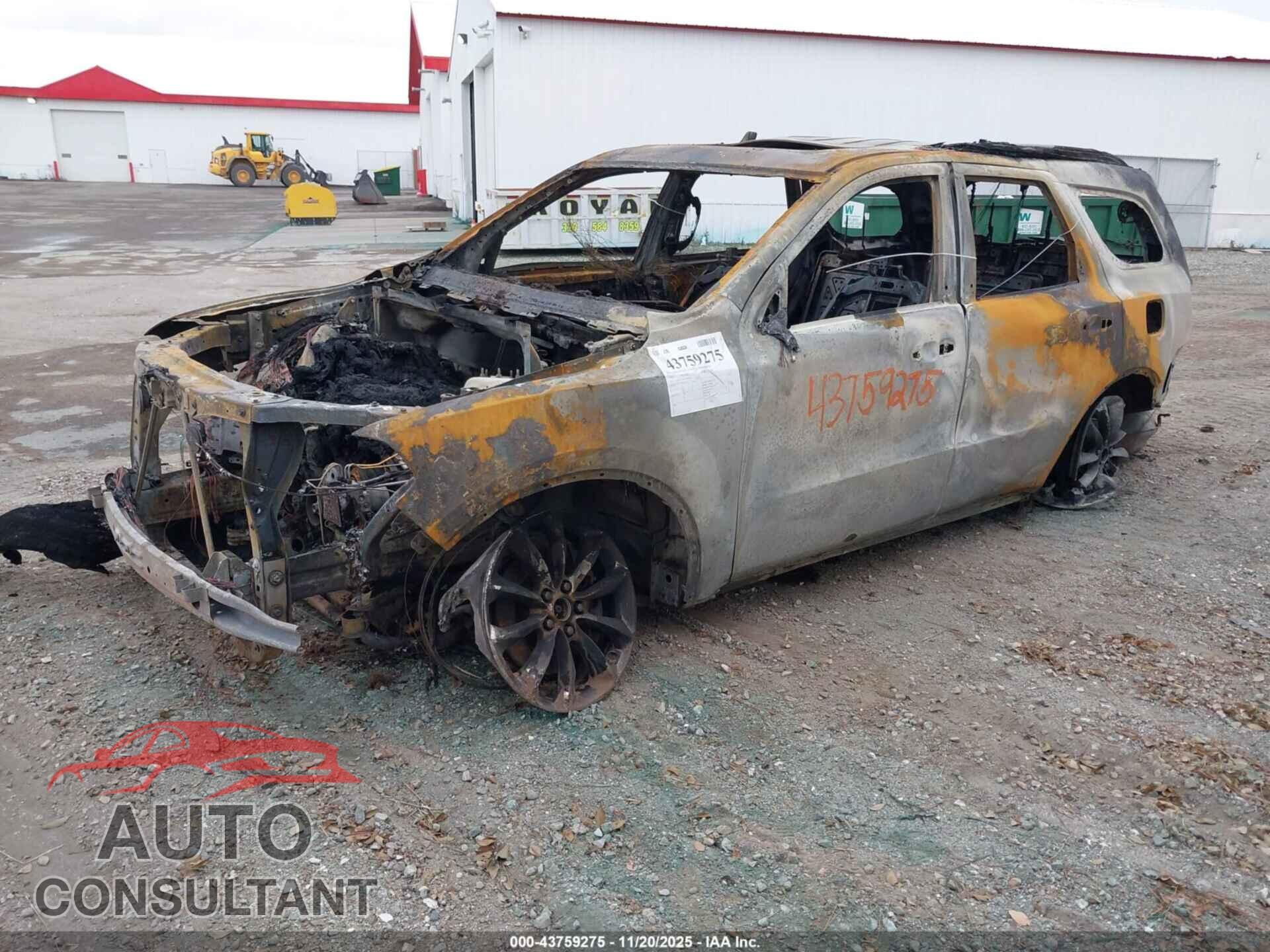 DODGE DURANGO 2021 - 1C4RDJEG6MC694589