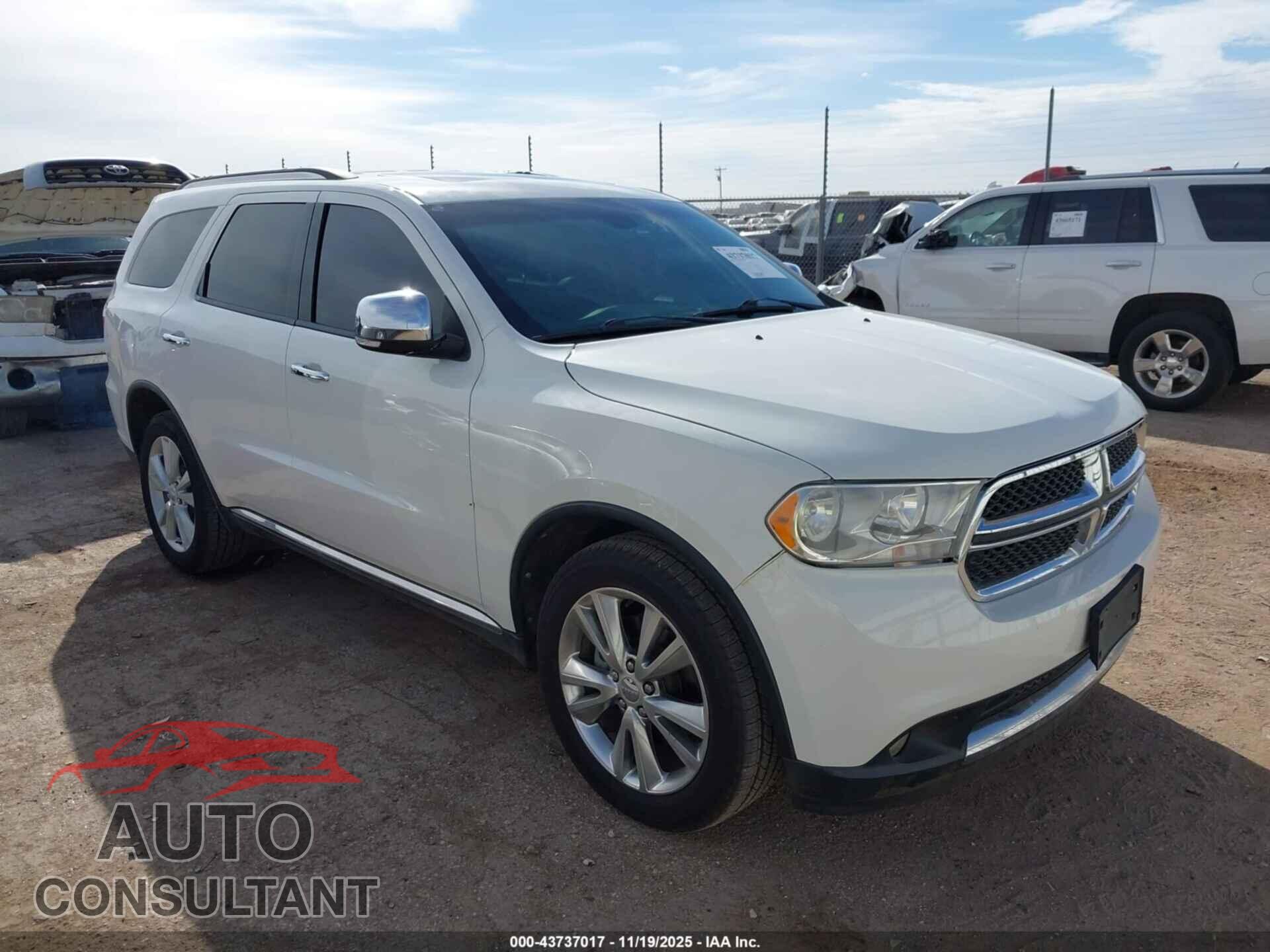 DODGE DURANGO 2011 - 1D4SD4GT4BC623582