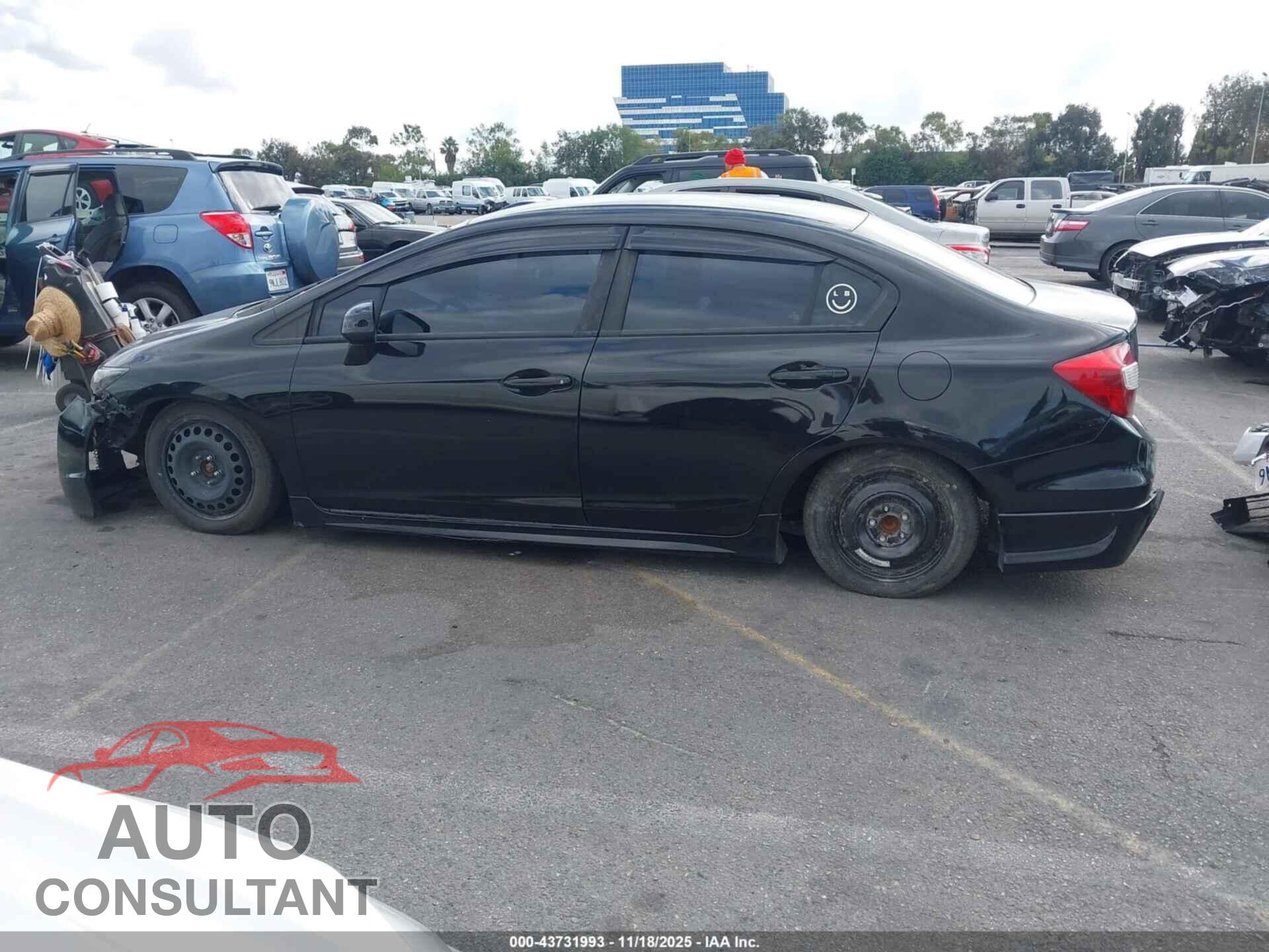 HONDA CIVIC 2012 - 19XFB2F59CE302899