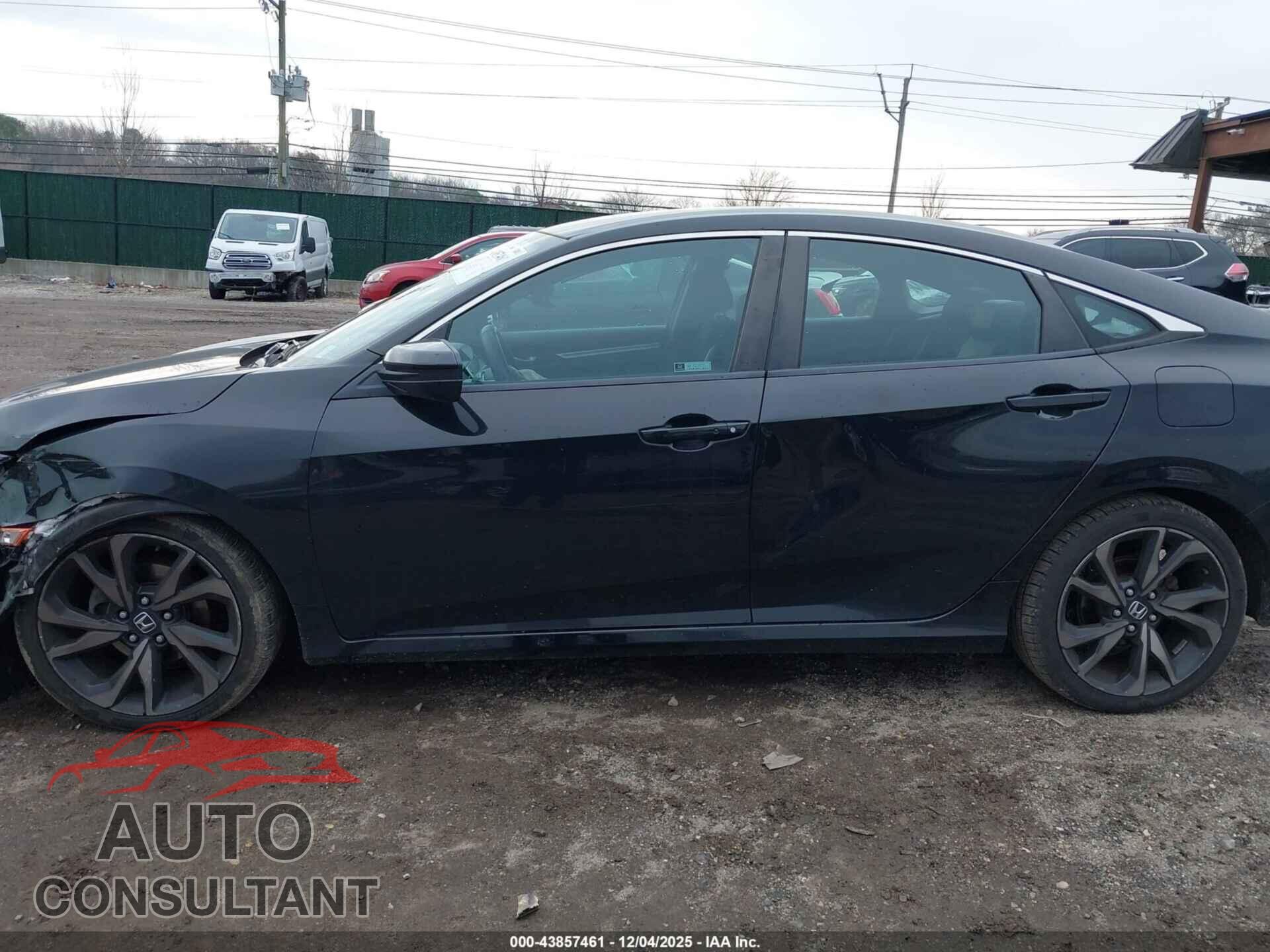 HONDA CIVIC 2019 - 2HGFC2F83KH514144