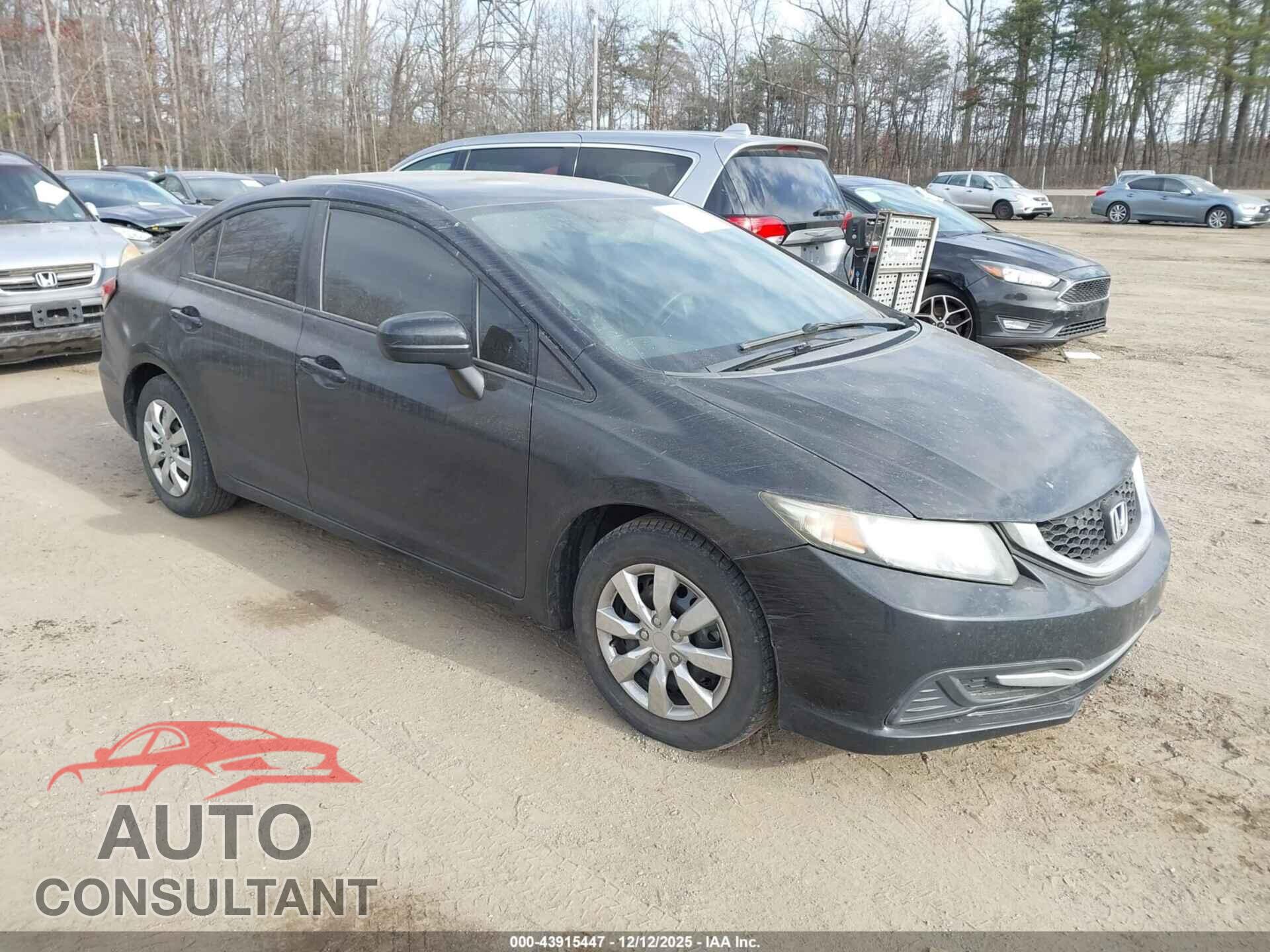 HONDA CIVIC 2014 - 19XFB2F59EE033354