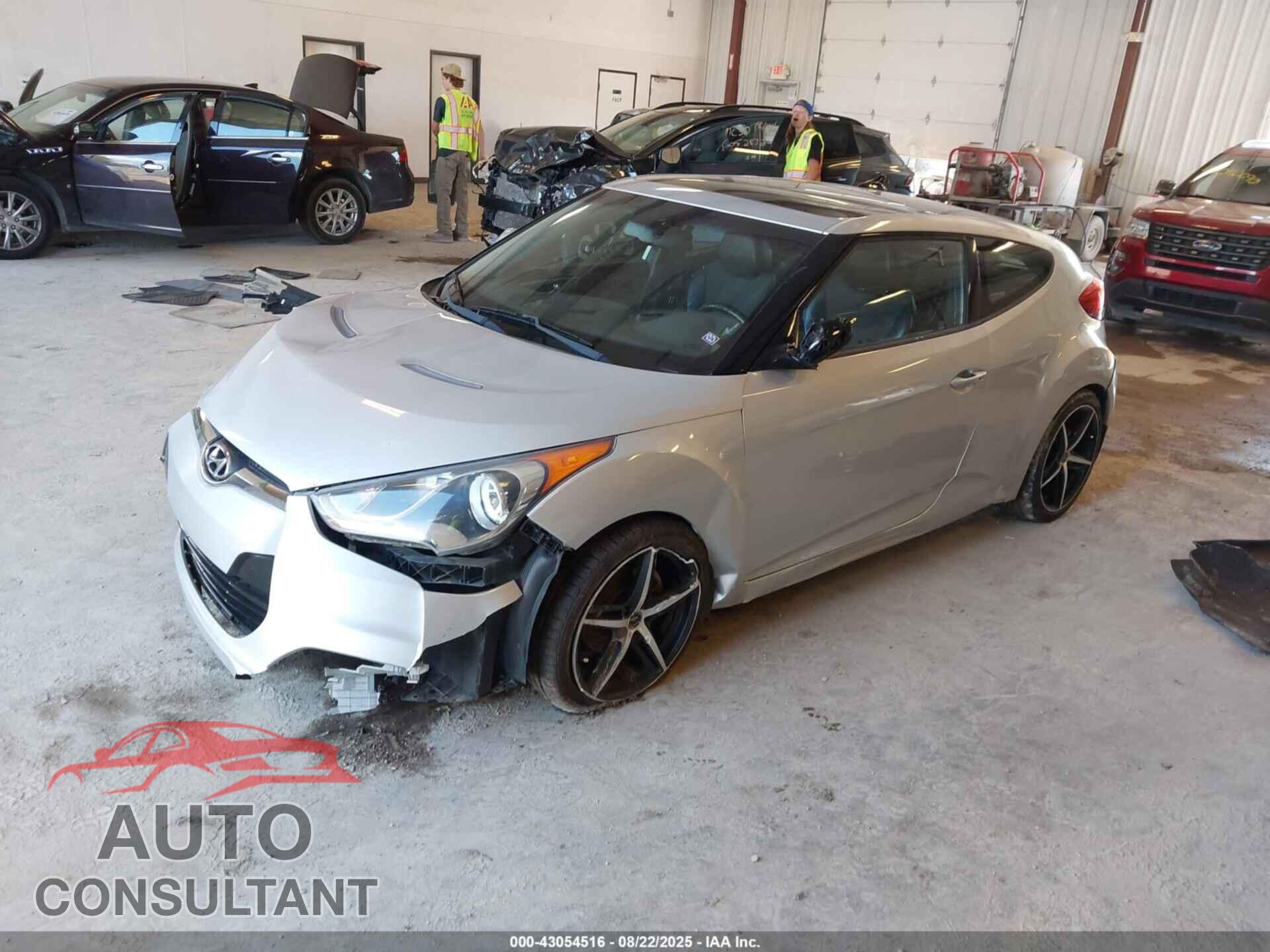 HYUNDAI VELOSTER 2012 - KMHTC6AD9CU052809