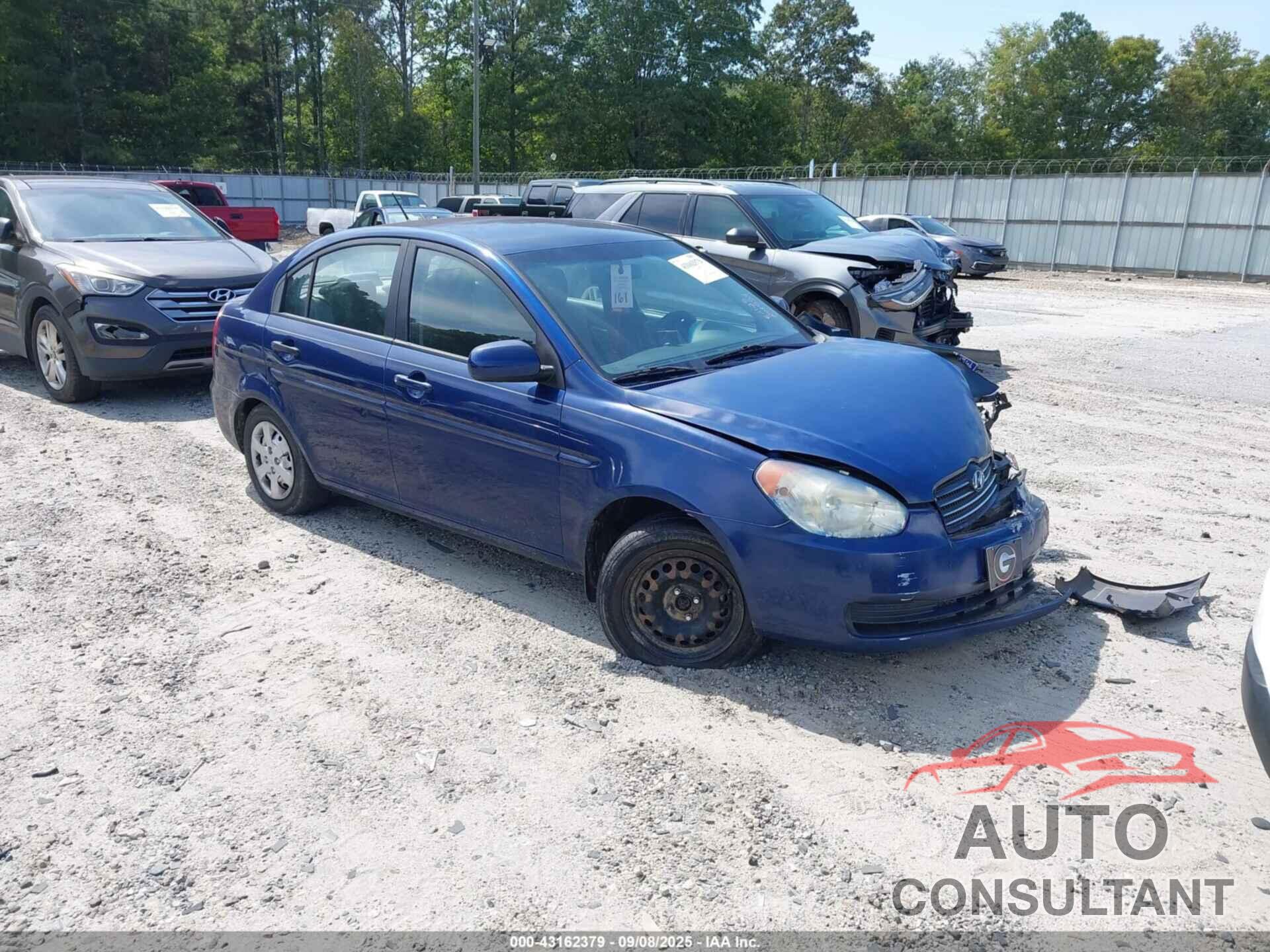HYUNDAI ACCENT 2010 - KMHCN4AC5AU491976
