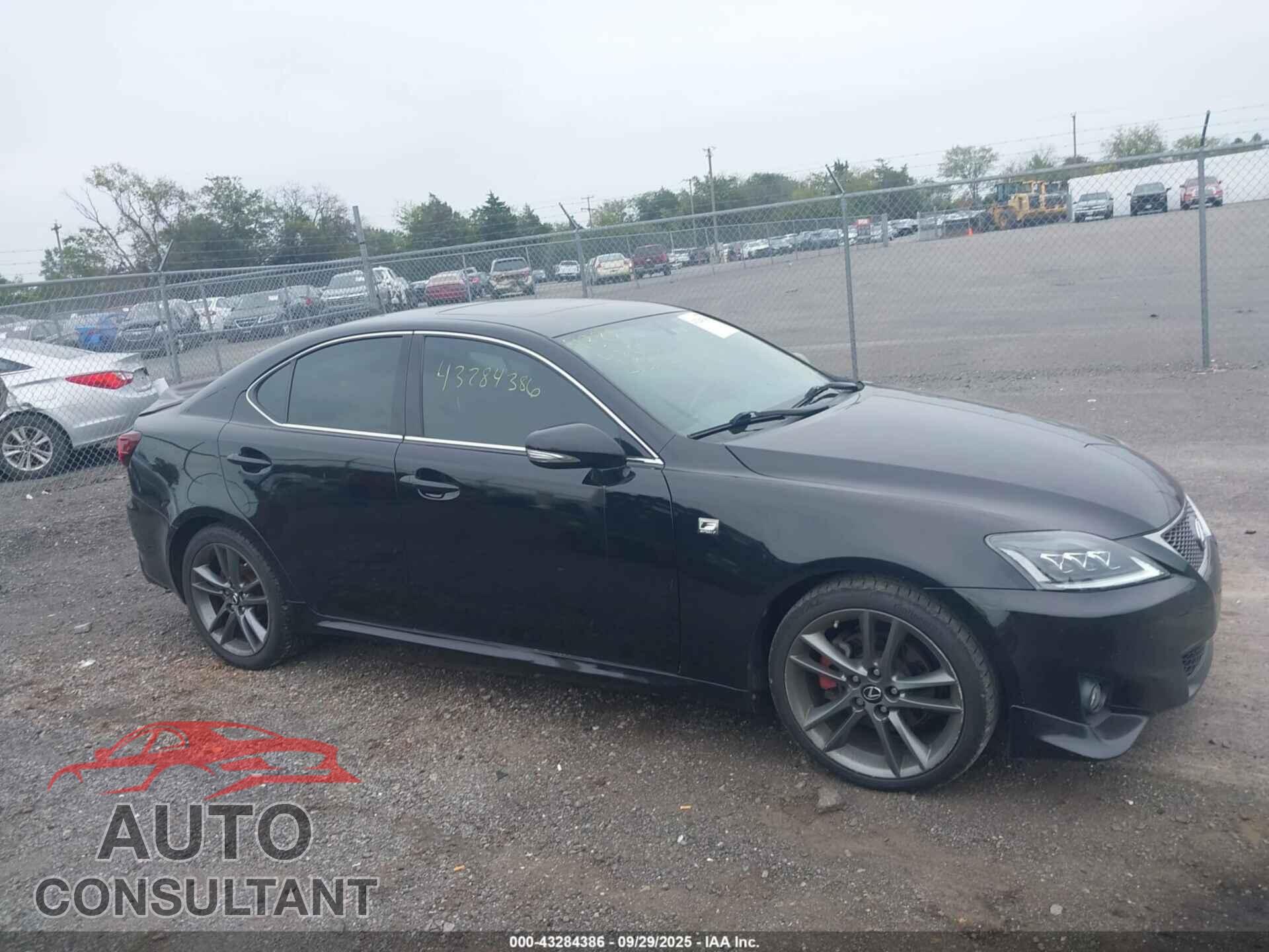 LEXUS IS 250 2011 - JTHBF5C20B5134609