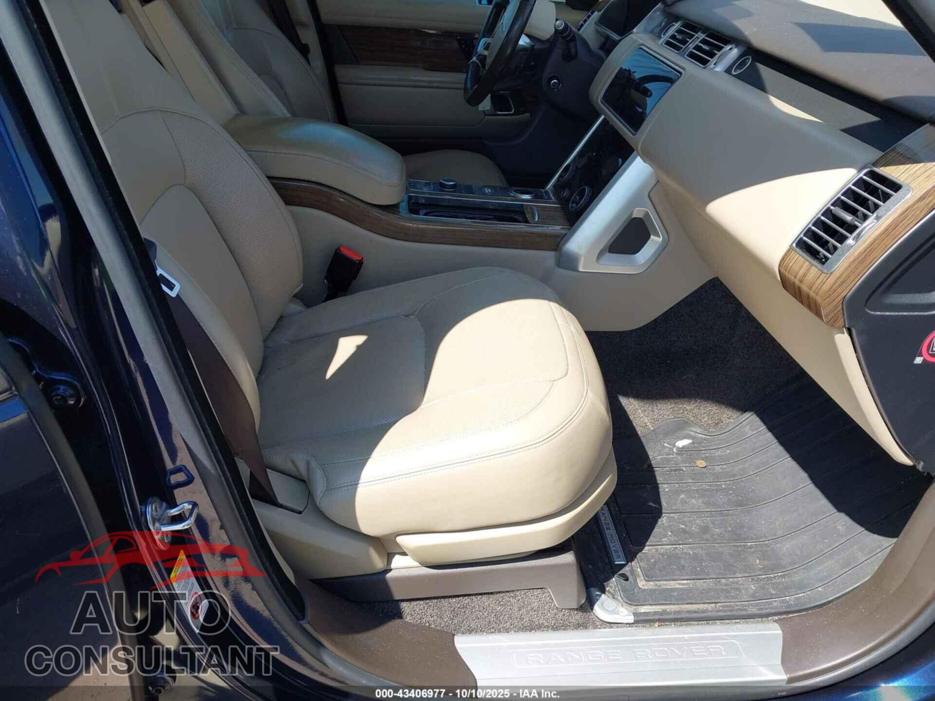 LAND ROVER RANGE ROVER 2018 - SALGS2SV5JA386562