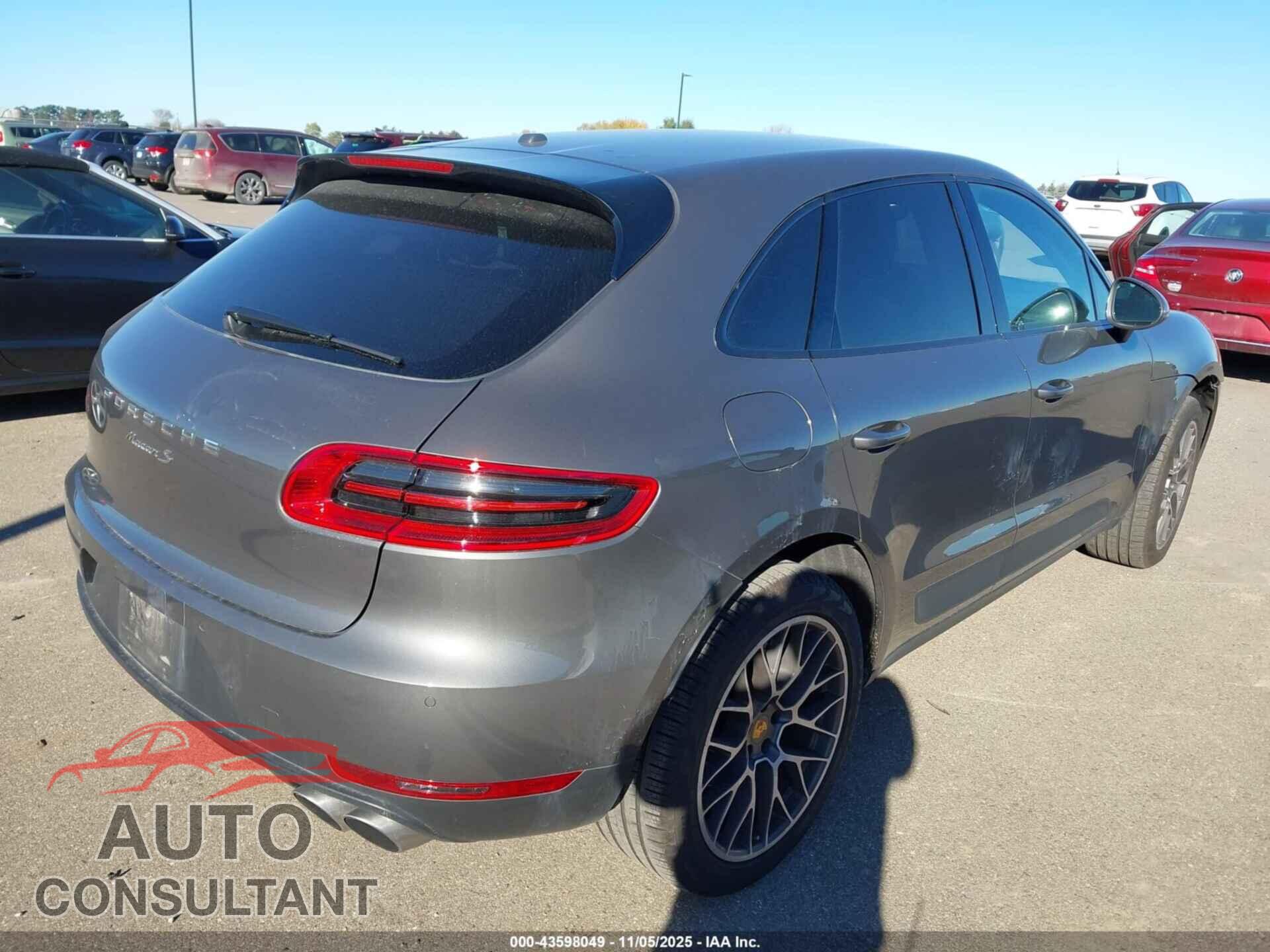 PORSCHE MACAN 2015 - WP1AB2A51FLB53304