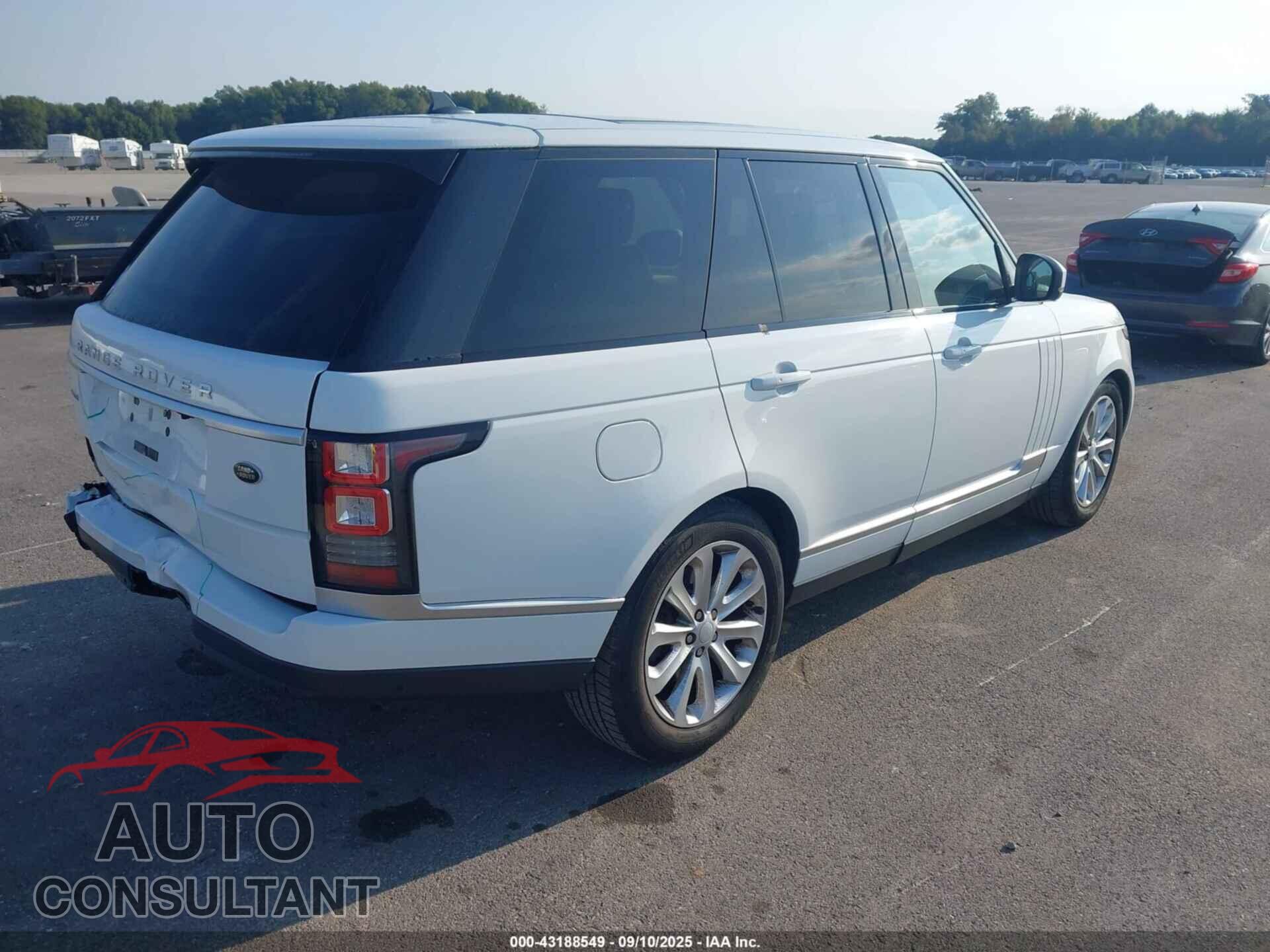 LAND ROVER RANGE ROVER 2016 - SALGS2KF4GA263353