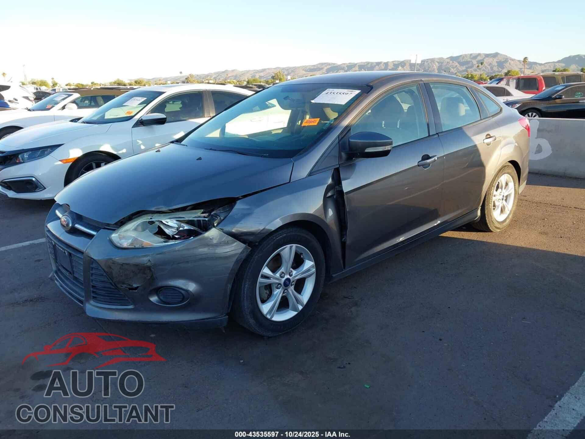FORD FOCUS 2014 - 1FADP3F22EL161808