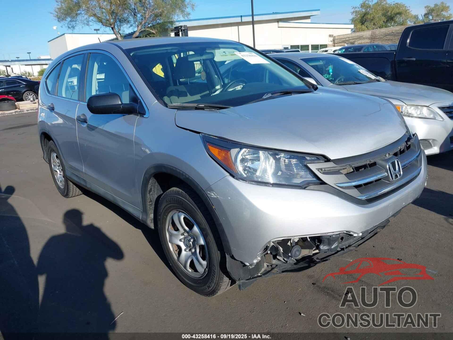 HONDA CR-V 2012 - 5J6RM3H33CL021689