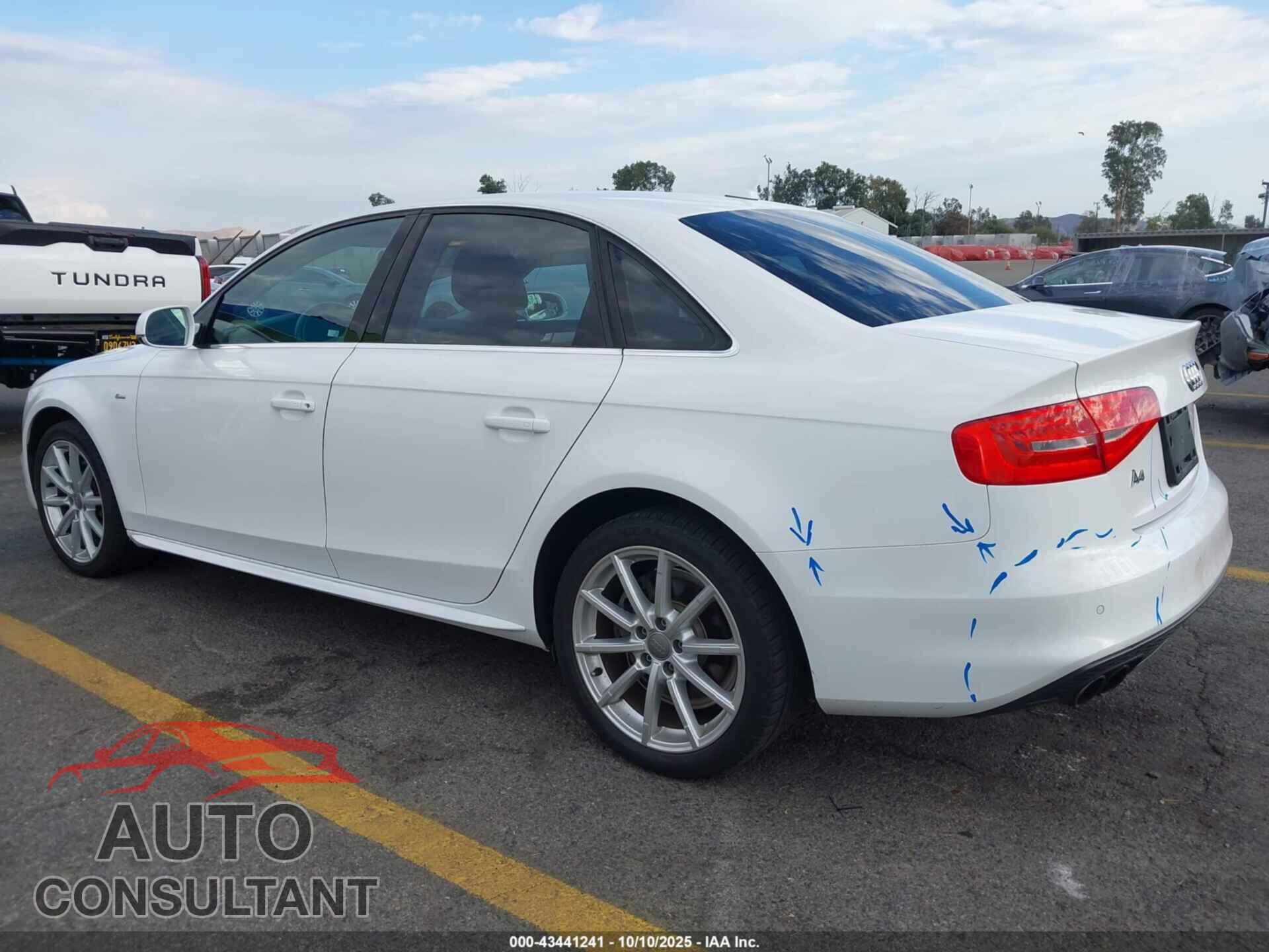 AUDI A4 2014 - WAUEFAFL2EA008028