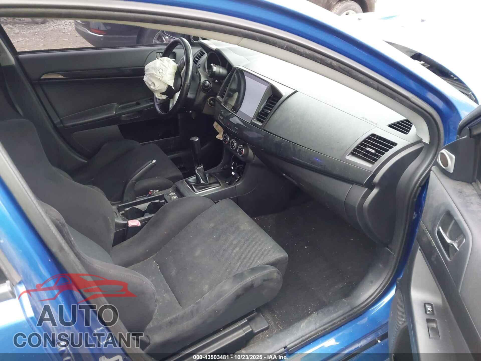 MITSUBISHI LANCER EVOLUTION 2012 - JA32W8FV6CU028552