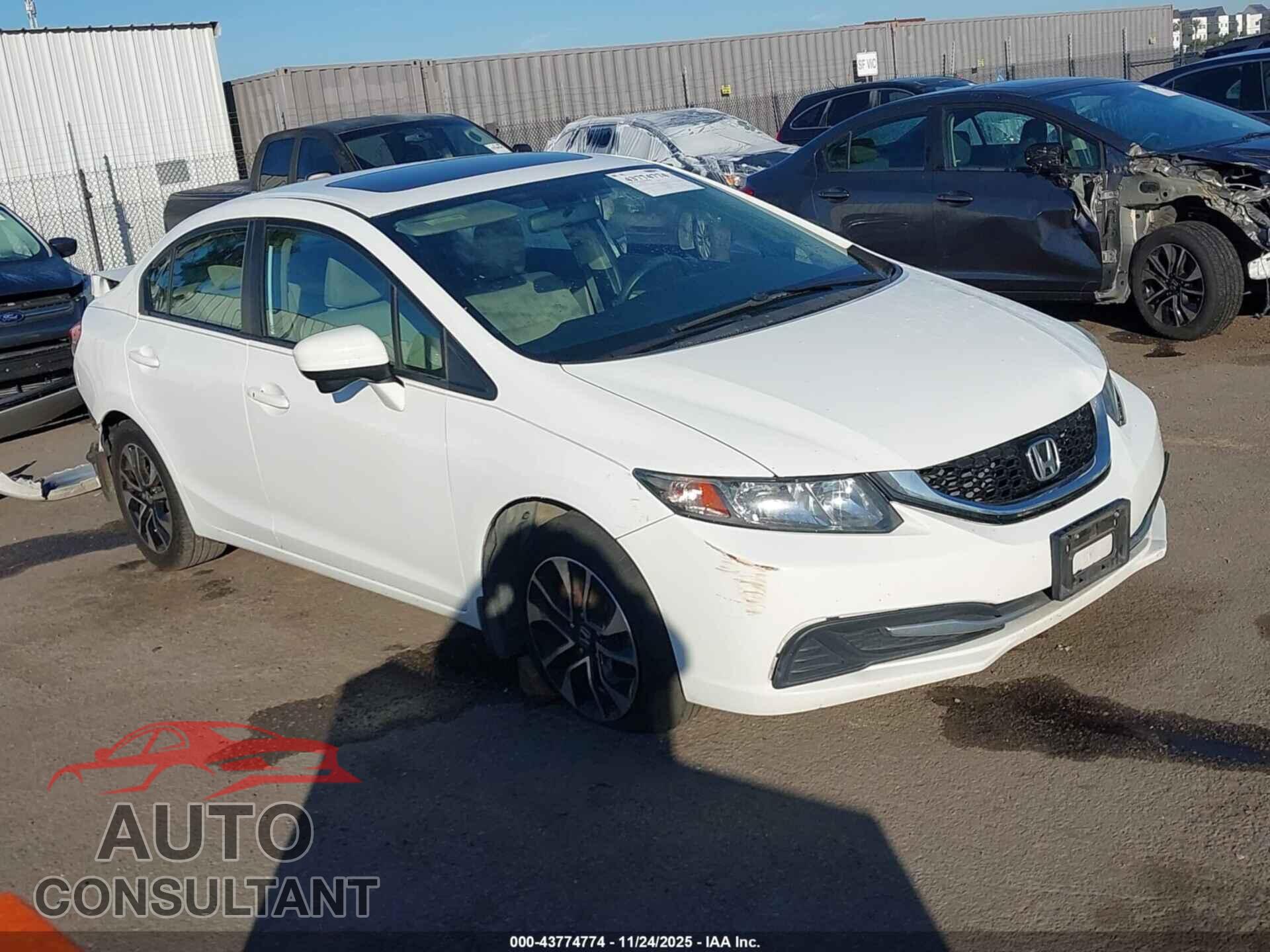HONDA CIVIC 2014 - 19XFB2F88EE030097