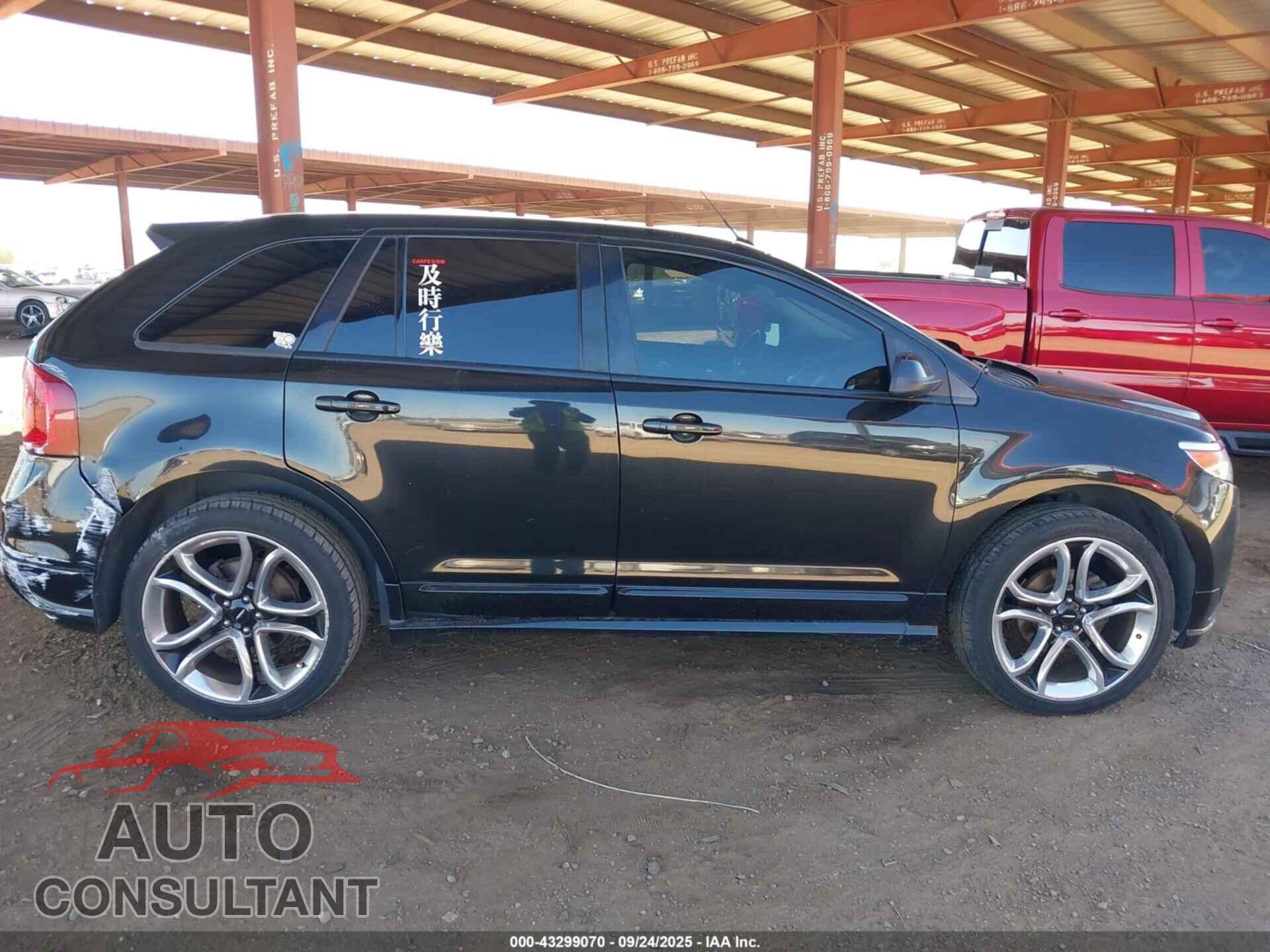 FORD EDGE 2013 - 2FMDK3AK8DBE38021