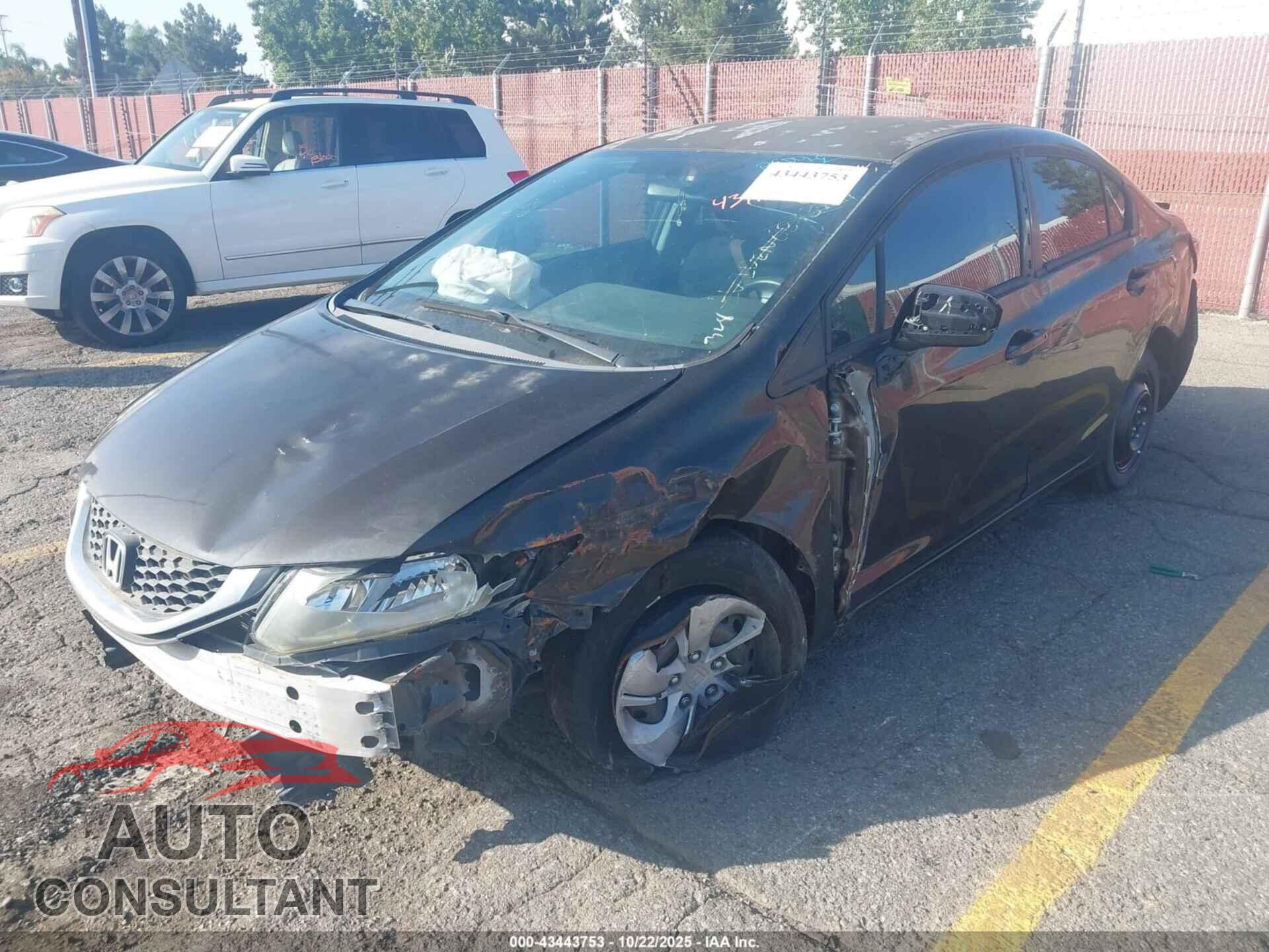HONDA CIVIC 2014 - 2HGFB2F53EH555774