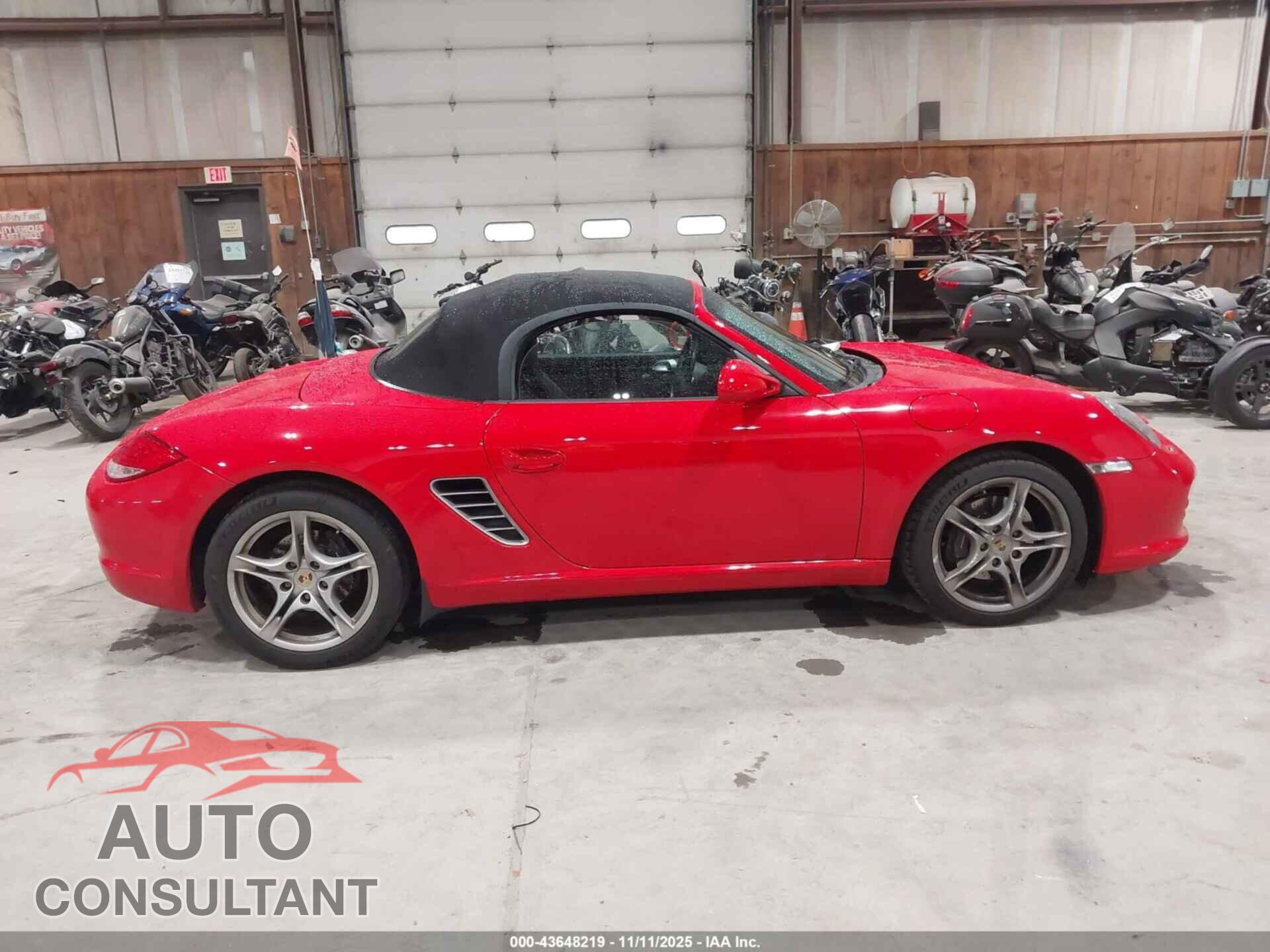 PORSCHE BOXSTER 2012 - WP0CA2A89CS710064
