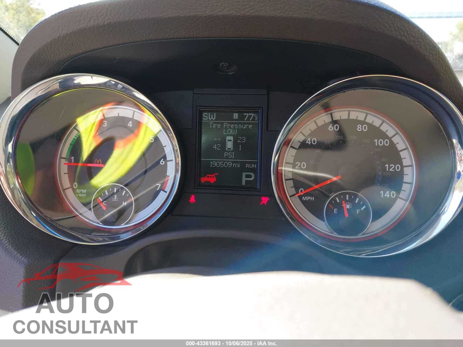 DODGE DURANGO 2011 - 1D4RE4GG2BC693581