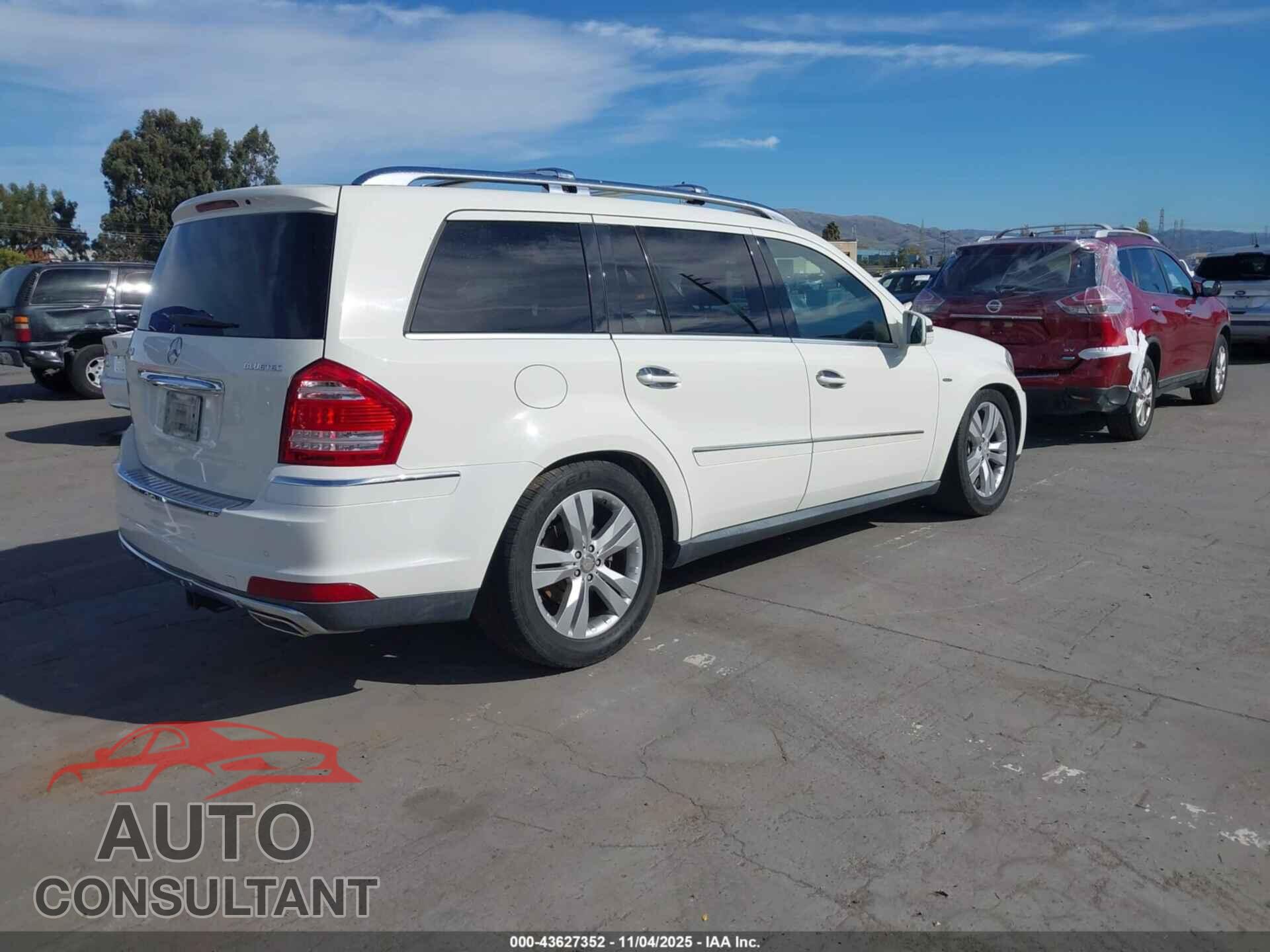 MERCEDES-BENZ GL 350 BLUETEC 2012 - 4JGBF2FE6CA767965