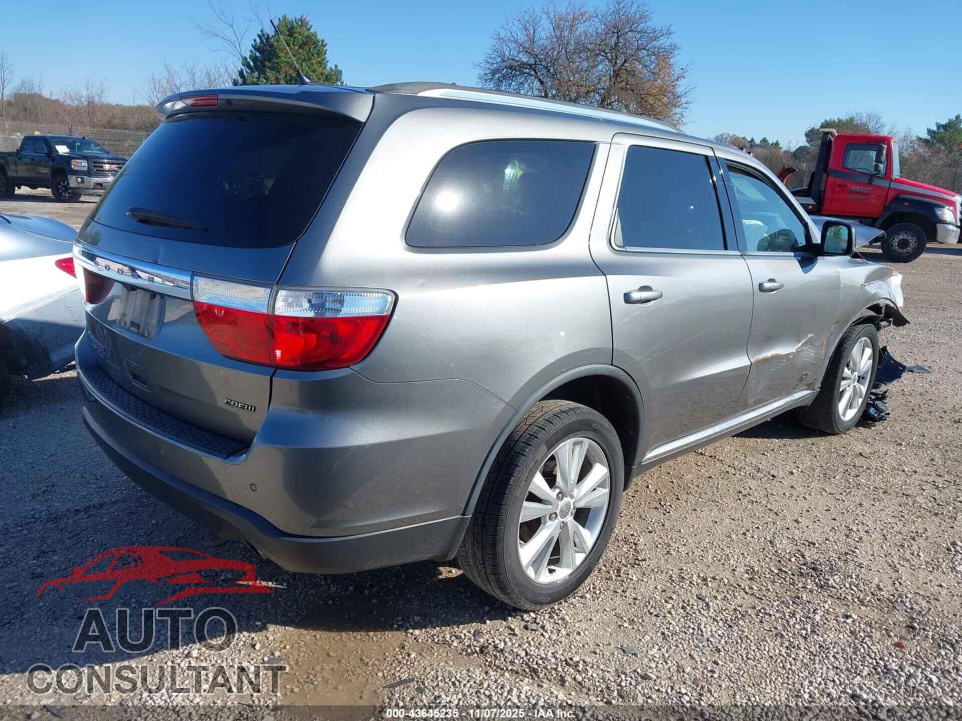 DODGE DURANGO 2012 - 1C4RDJDG5CC108366