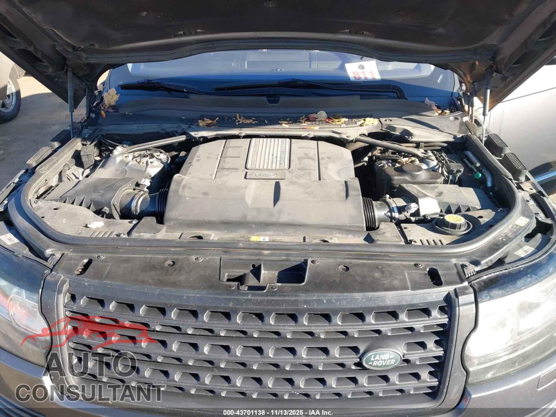 LAND ROVER RANGE ROVER 2016 - SALGS2EF4GA253143