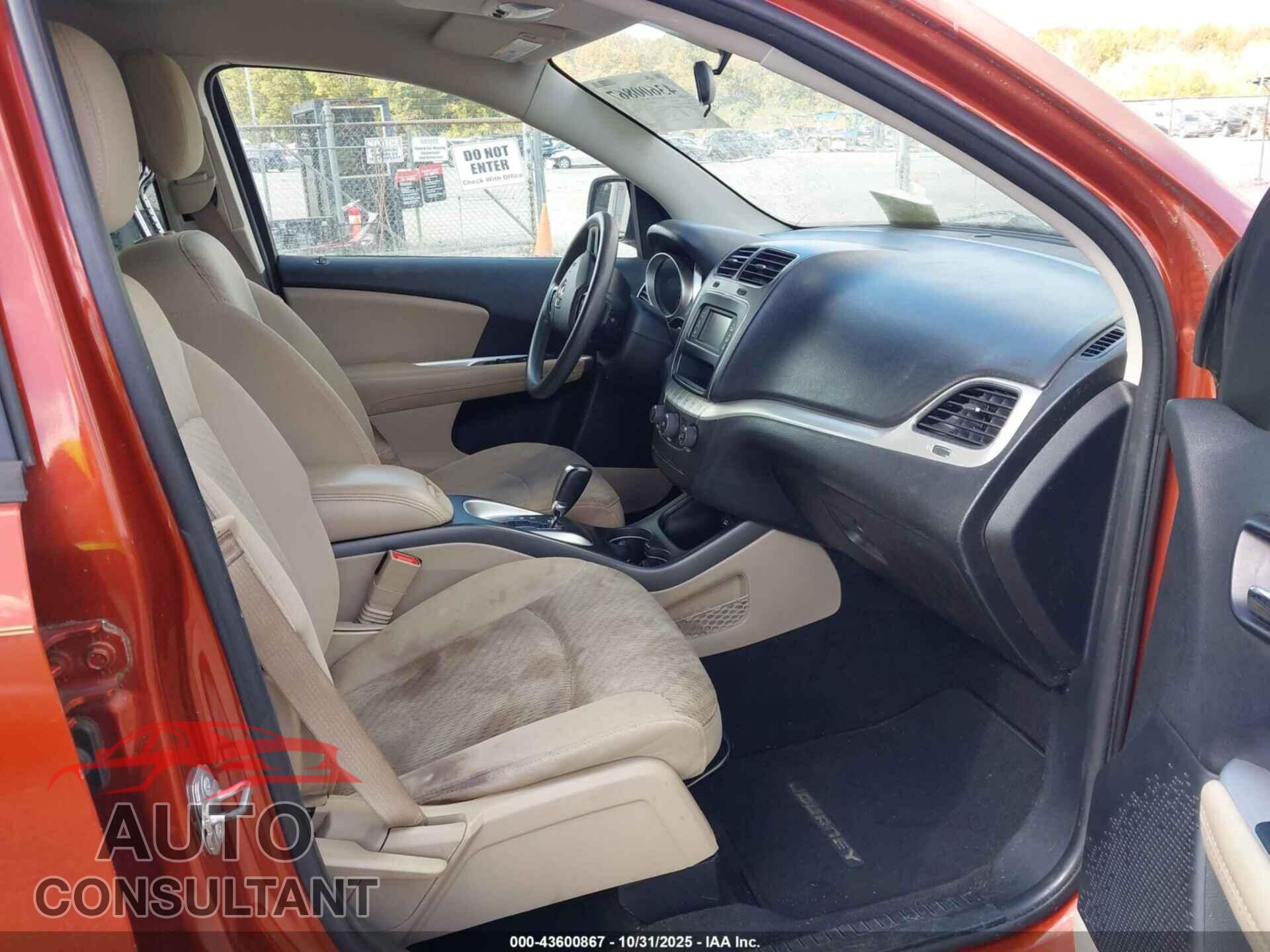 DODGE JOURNEY 2014 - 3C4PDCBG3ET192359