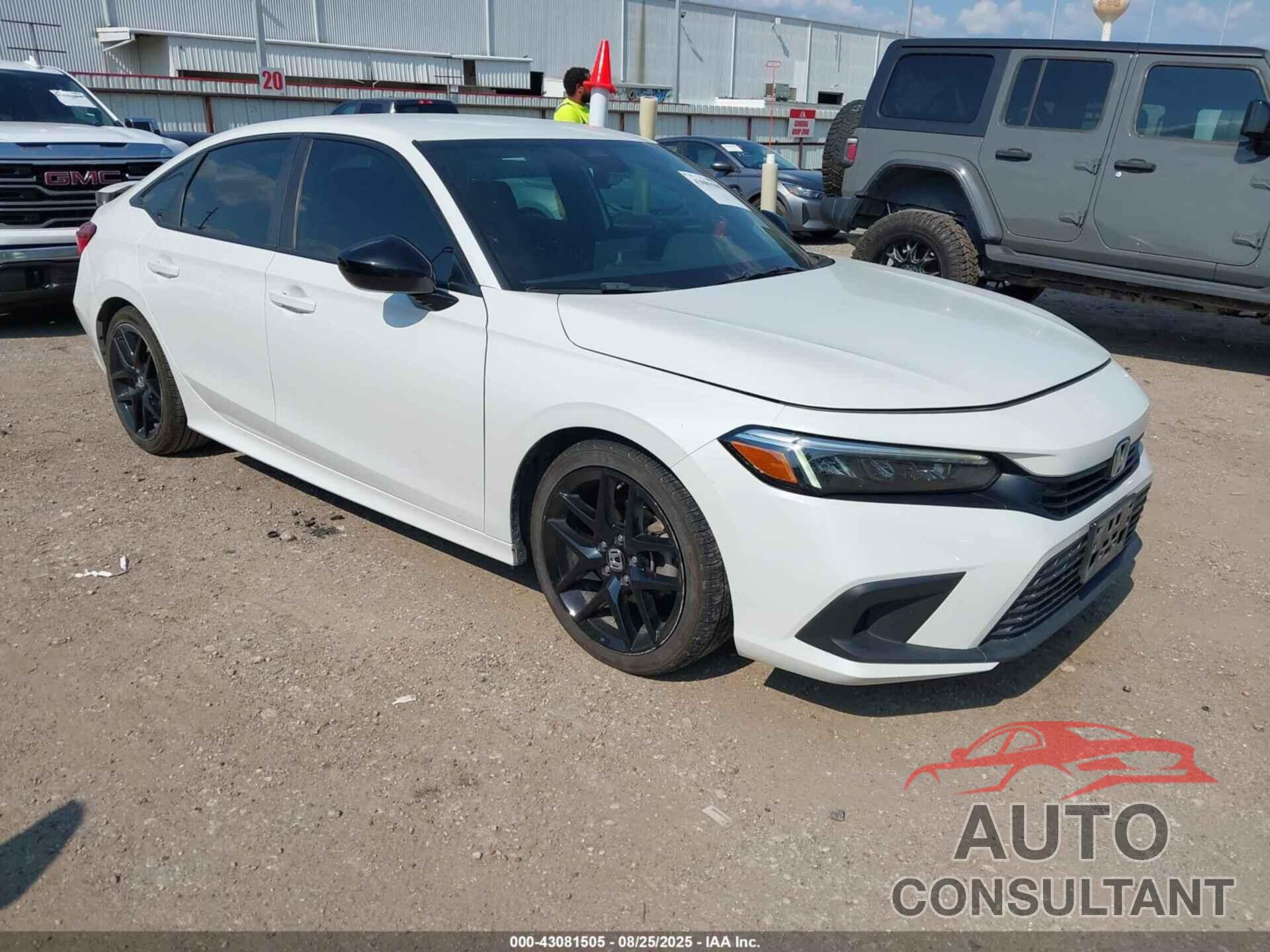 HONDA CIVIC 2022 - 2HGFE2F57NH588378