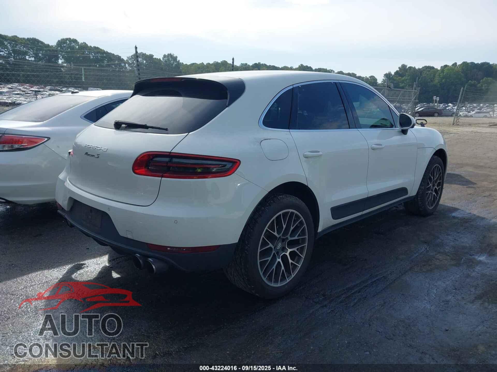 PORSCHE MACAN 2016 - WP1AB2A53GLB42628