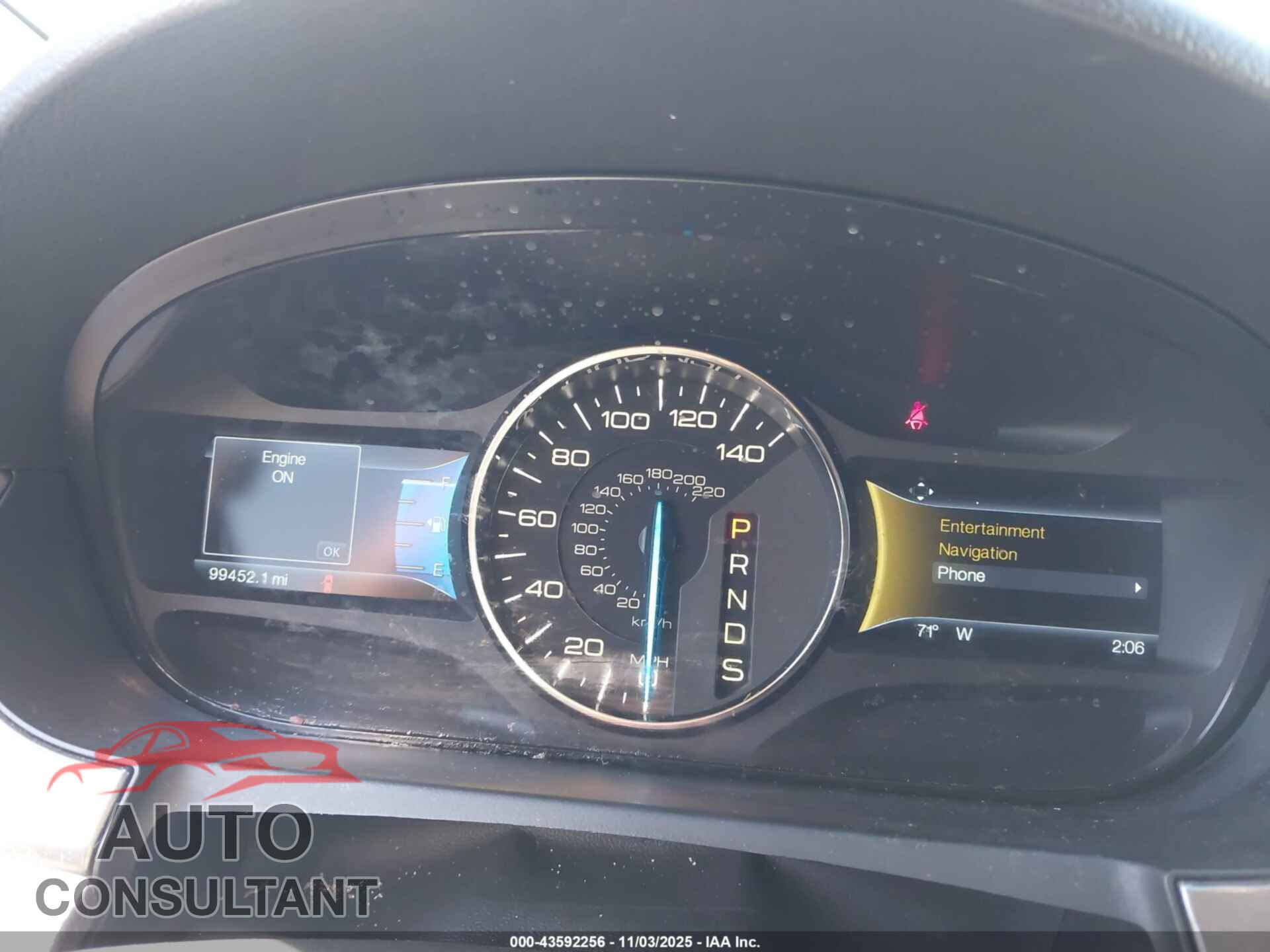 FORD EDGE 2014 - 2FMDK3AK1EBA24497