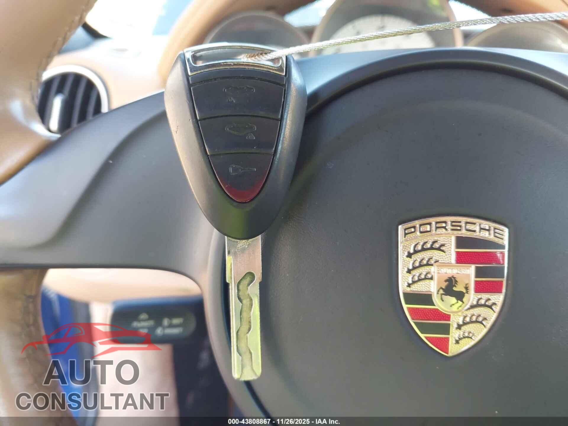 PORSCHE BOXSTER 2011 - WP0CB2A84BS730153