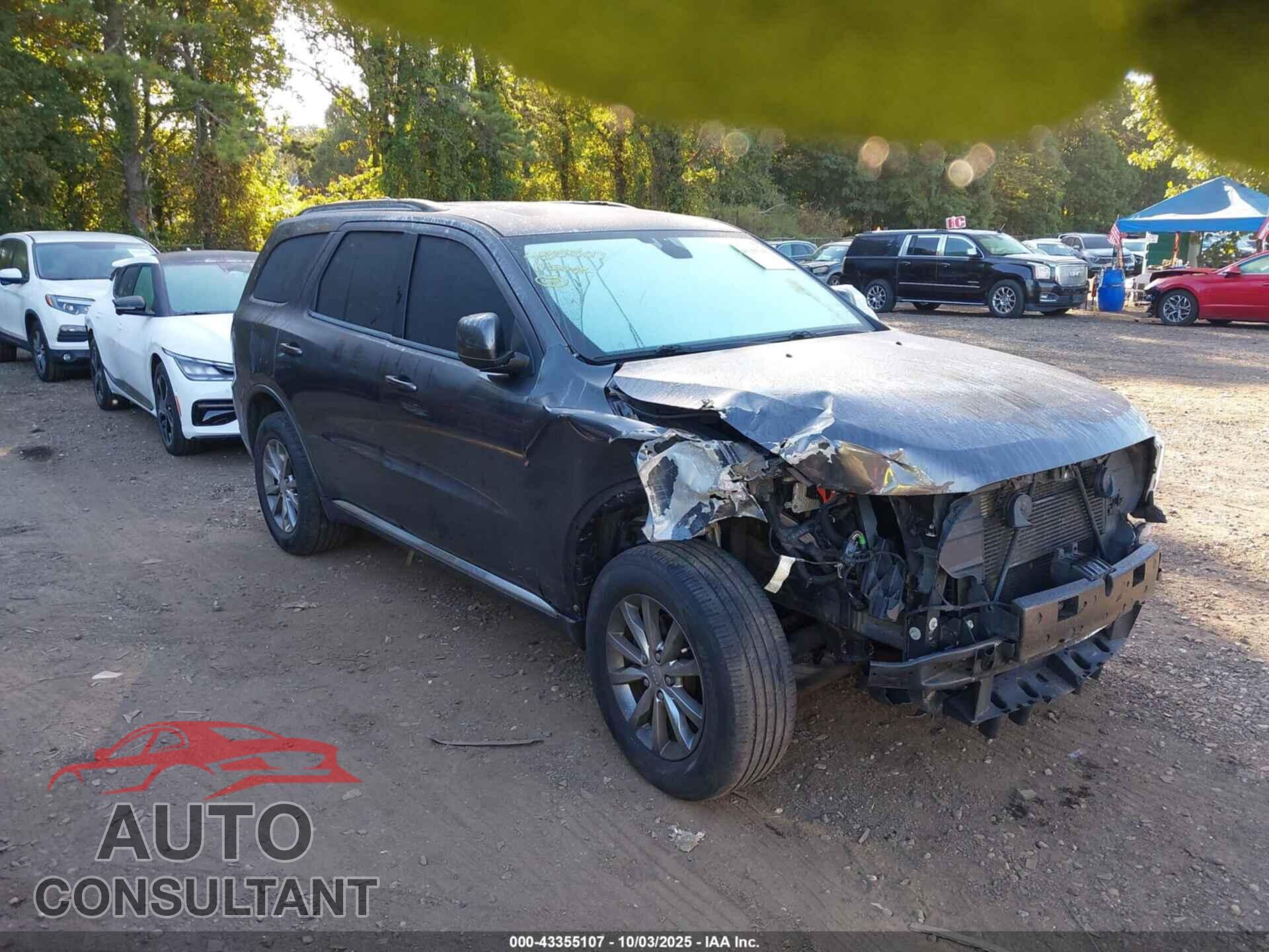 DODGE DURANGO 2017 - 1C4RDJAG4HC833873