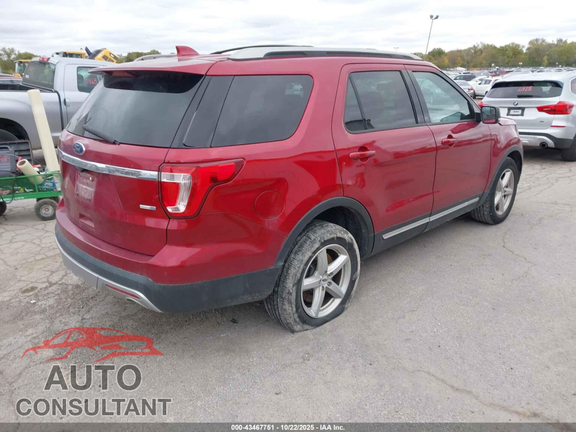 FORD EXPLORER 2016 - 1FM5K8D85GGA84487