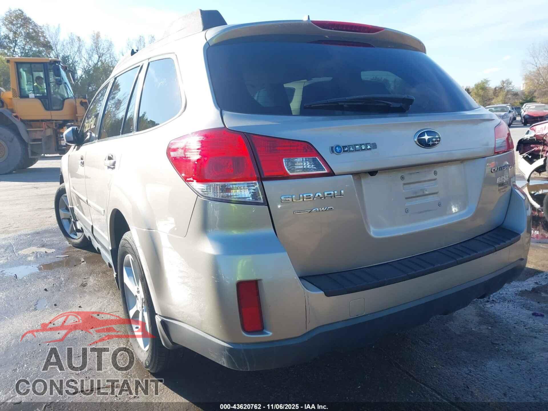 SUBARU OUTBACK 2014 - 4S4BRBLC4E3200929