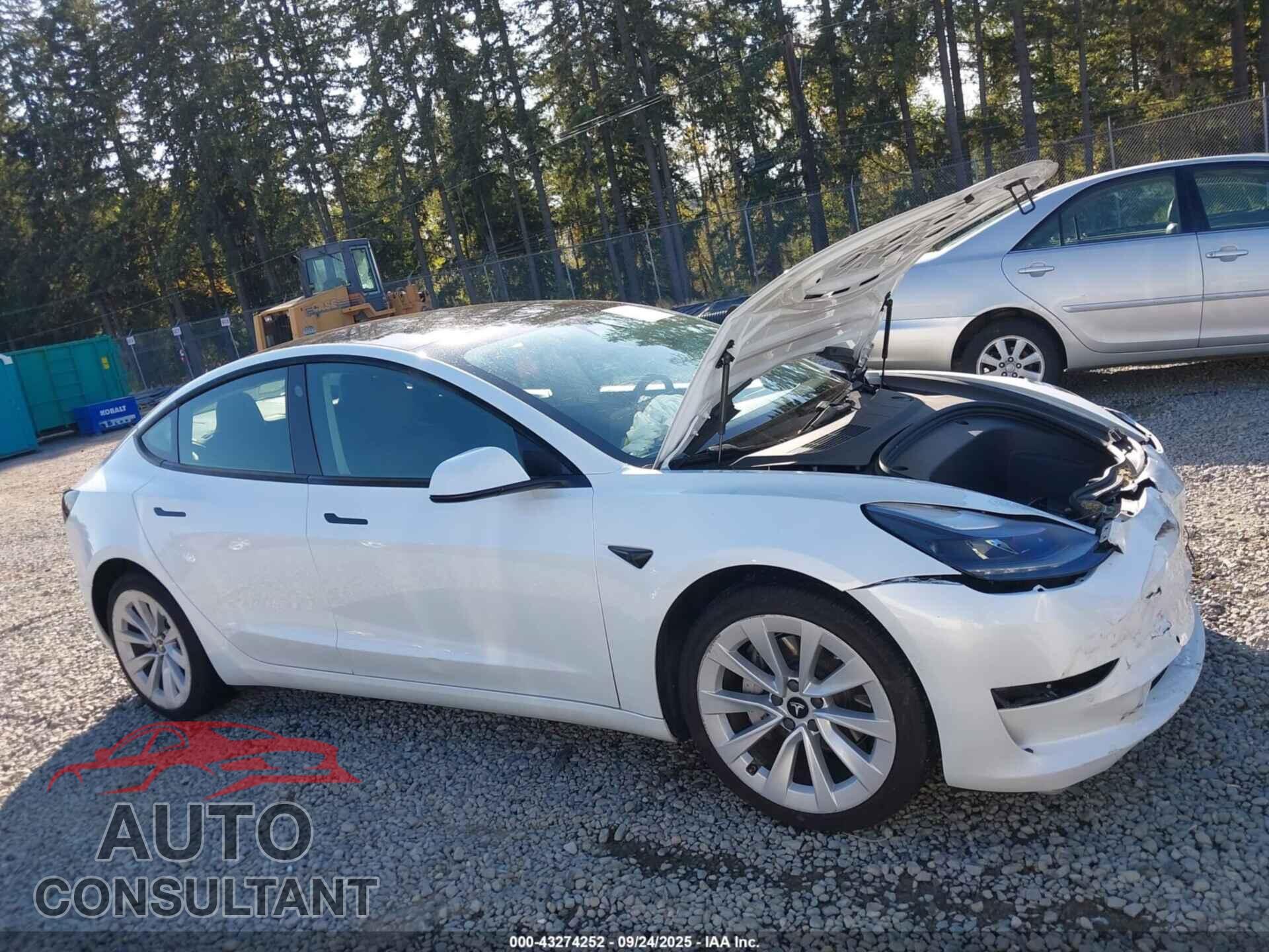 TESLA MODEL 3 2021 - 5YJ3E1EA2MF918331