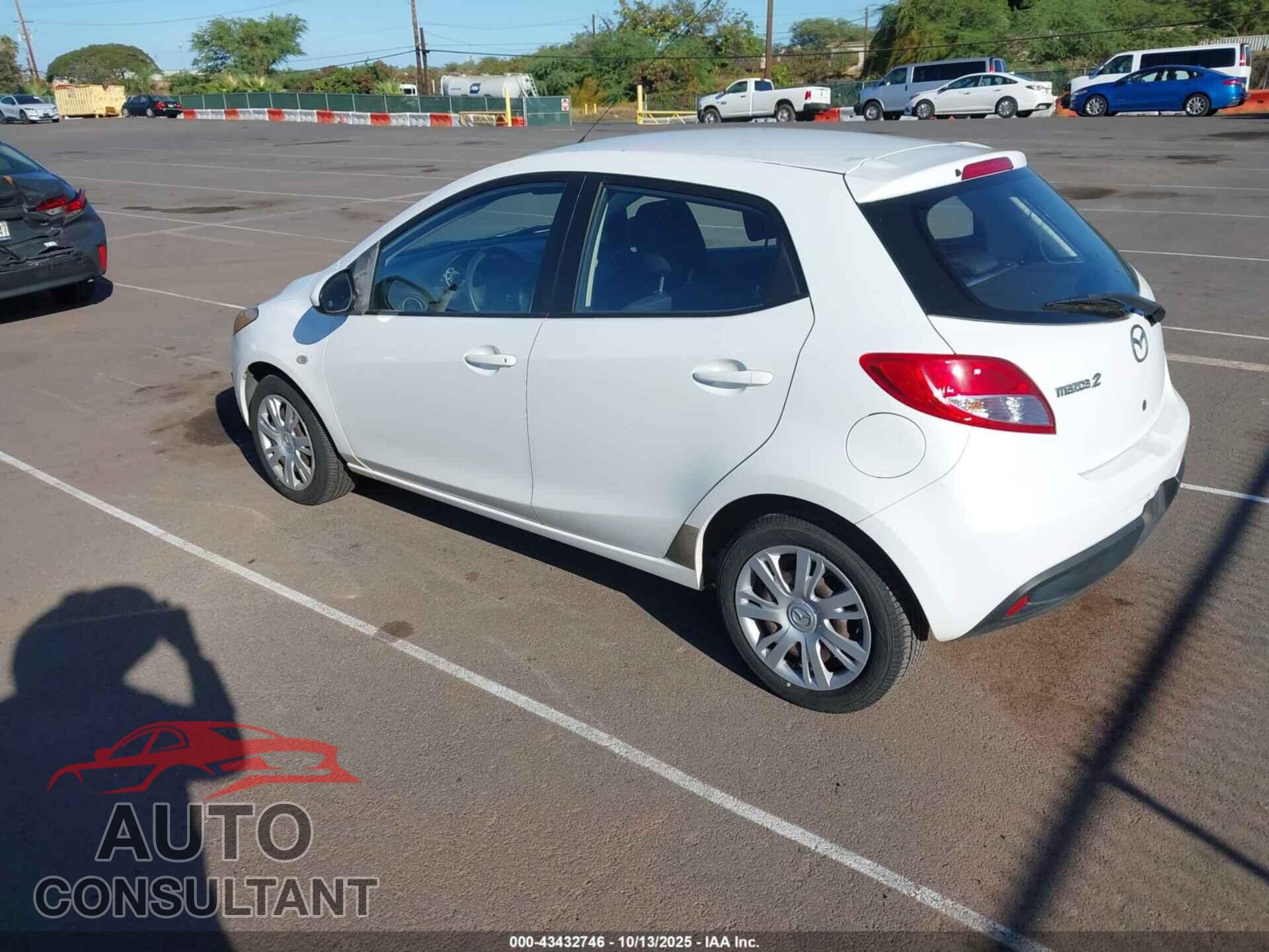 MAZDA MAZDA2 2013 - JM1DE1KY3D0159225
