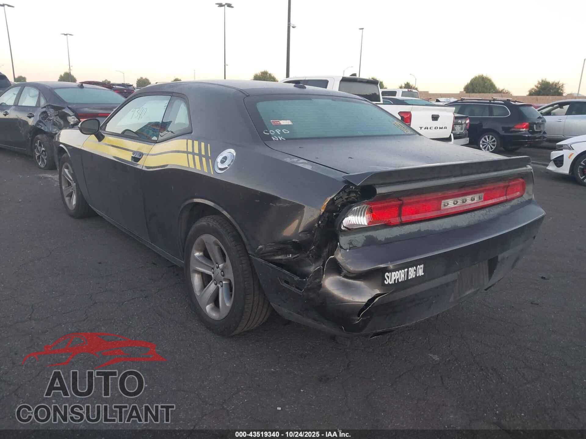 DODGE CHALLENGER 2014 - 2C3CDYAG3EH295128