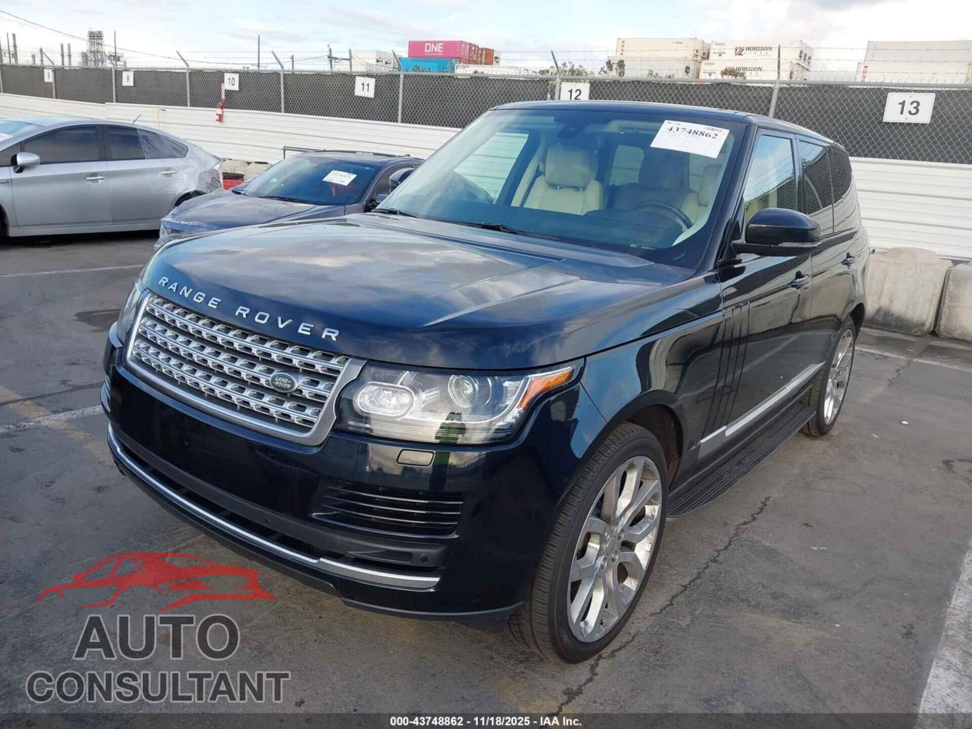 LAND ROVER RANGE ROVER 2014 - SALGS2WF1EA190949