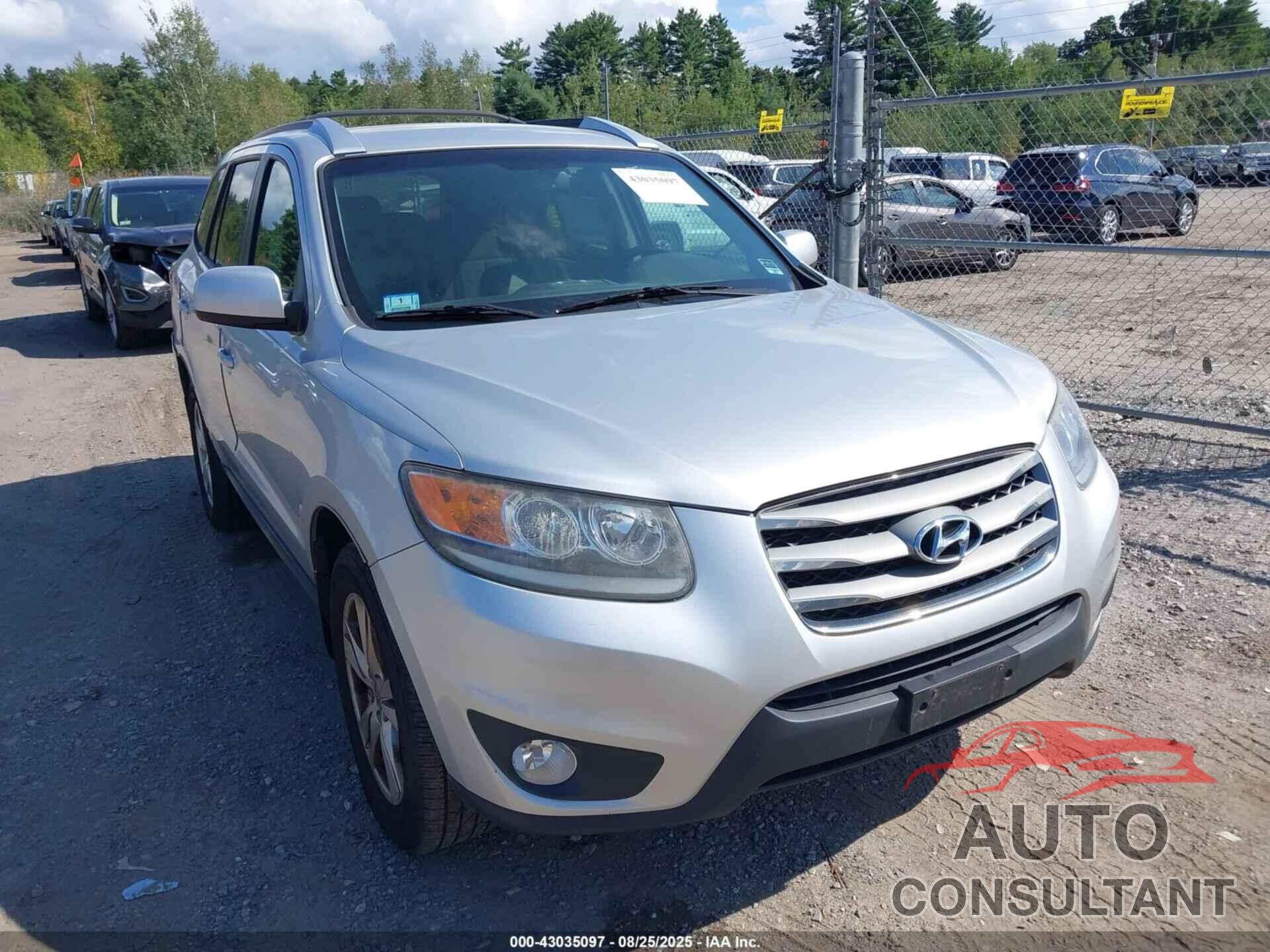 HYUNDAI SANTA FE 2012 - 5XYZHDAG3CG144255