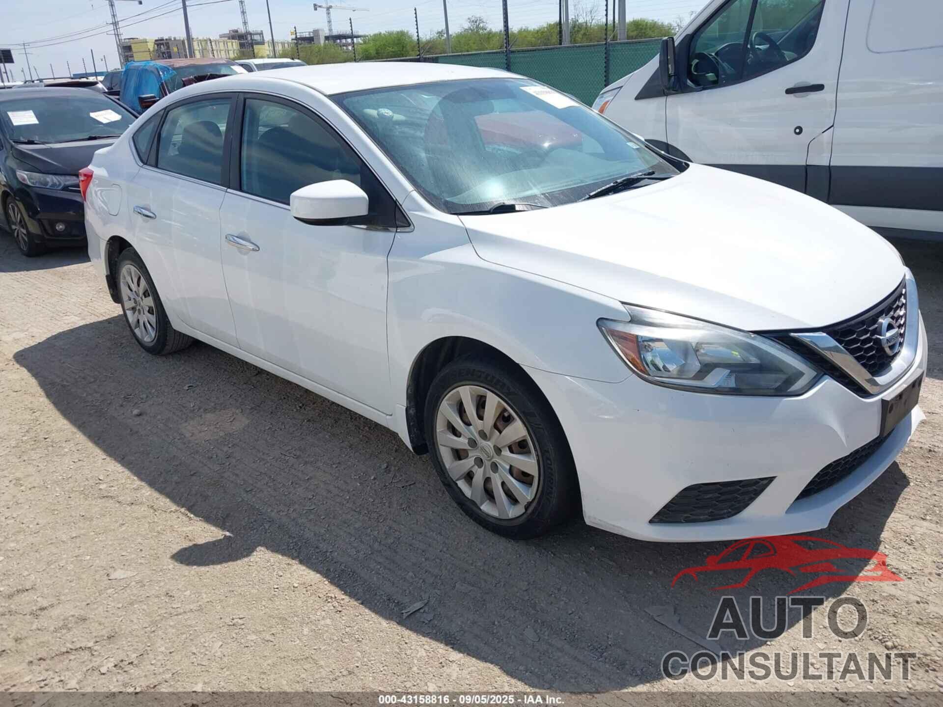 NISSAN SENTRA 2016 - 3N1AB7AP4GY299675