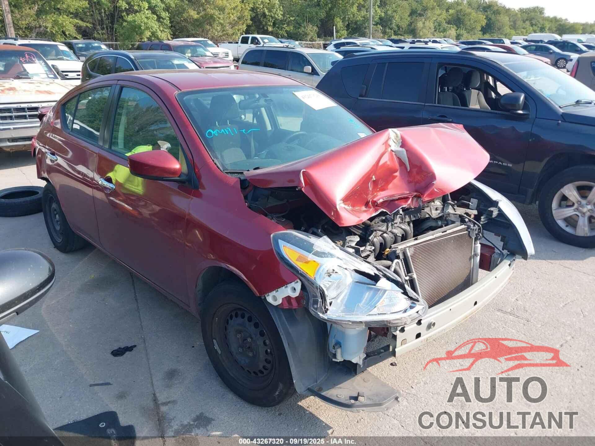 NISSAN VERSA 2019 - 3N1CN7AP6KL861422