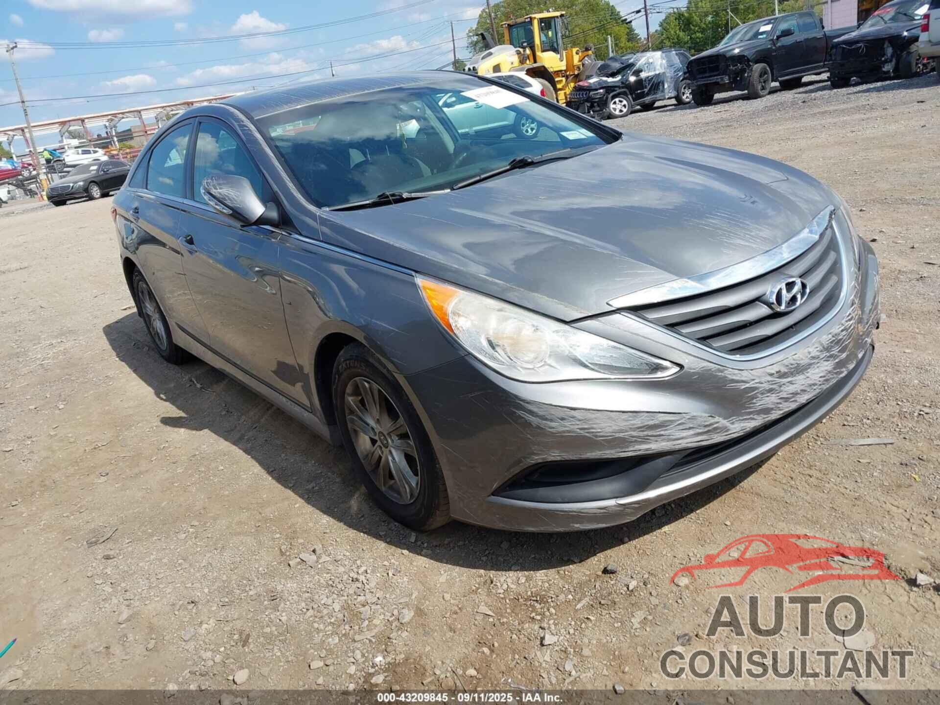 HYUNDAI SONATA 2014 - 5NPEB4AC5EH811836