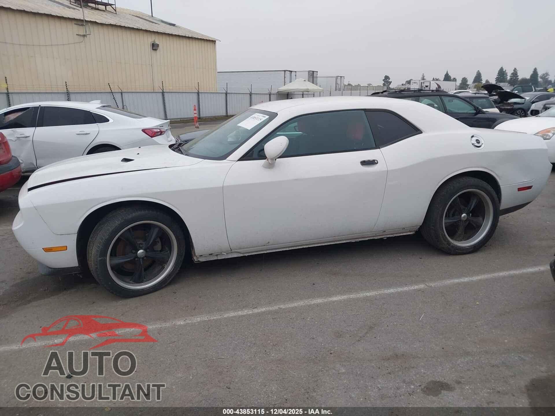 DODGE CHALLENGER 2012 - 2C3CDYAG2CH162115