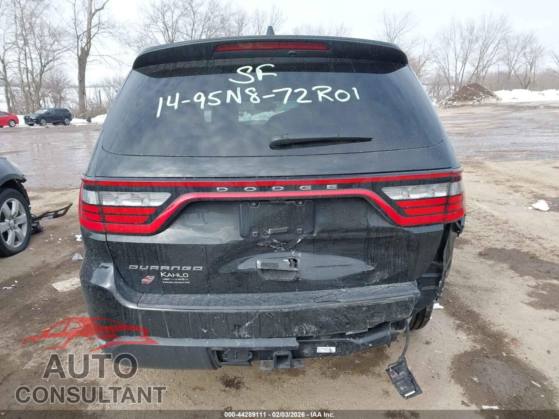DODGE DURANGO 2023 - 1C4RDJAGXPC640142