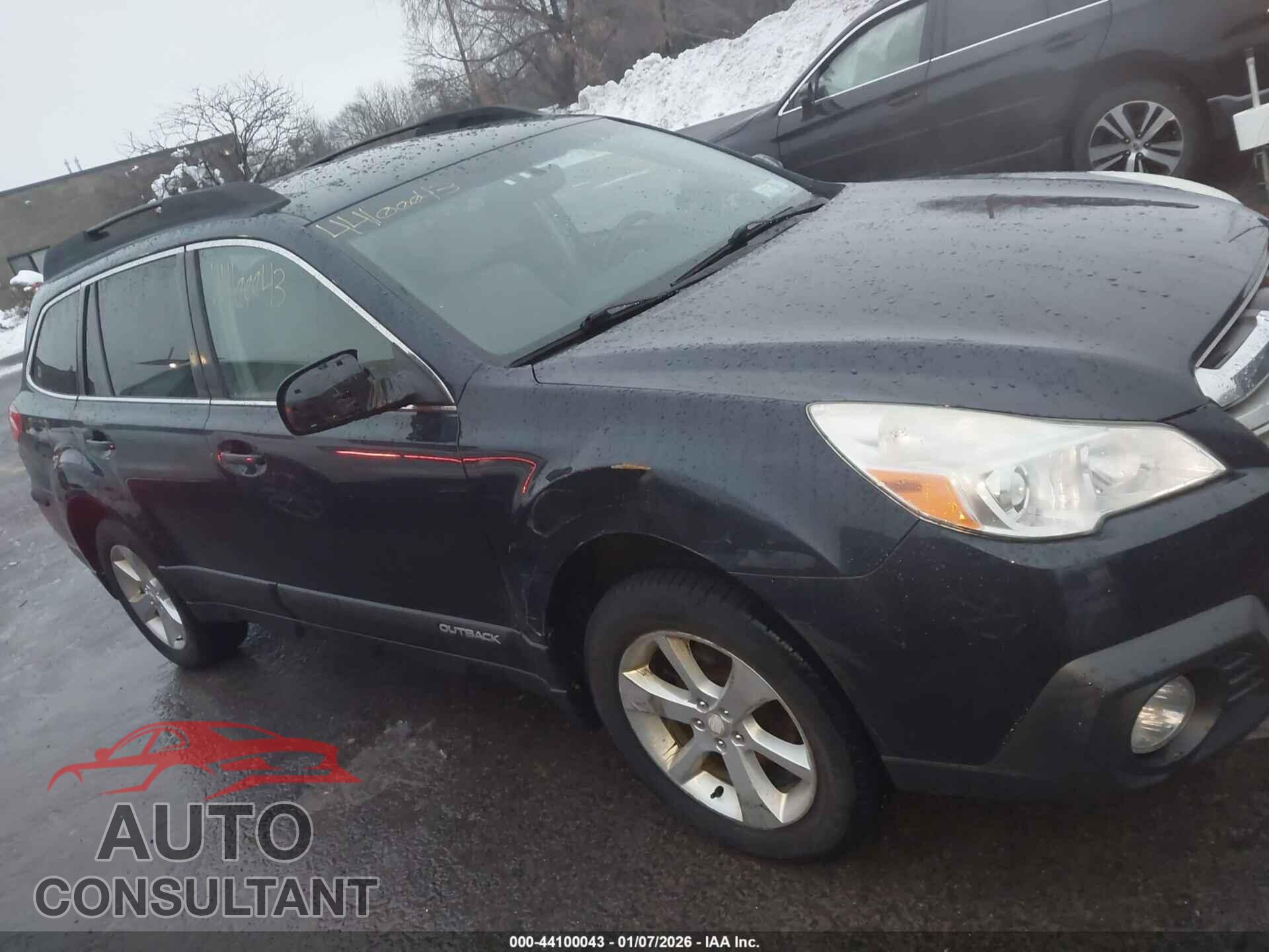 SUBARU OUTBACK 2014 - 4S4BRBDC4E3207779