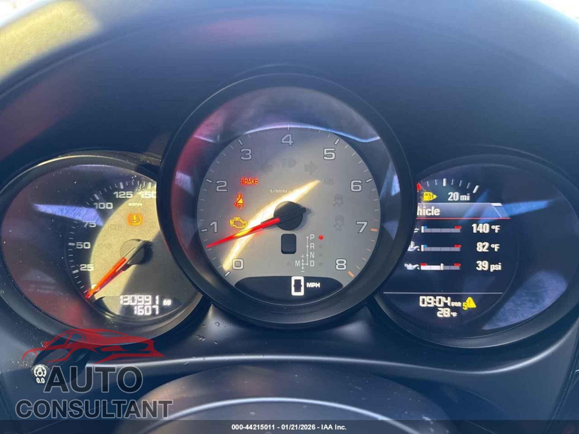 PORSCHE MACAN 2015 - WP1AB2A53FLB66166